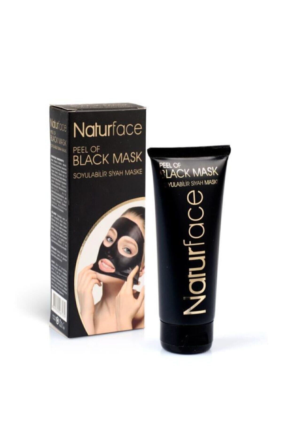 Naturface Soyulabilir Siyah Maske 100 Ml