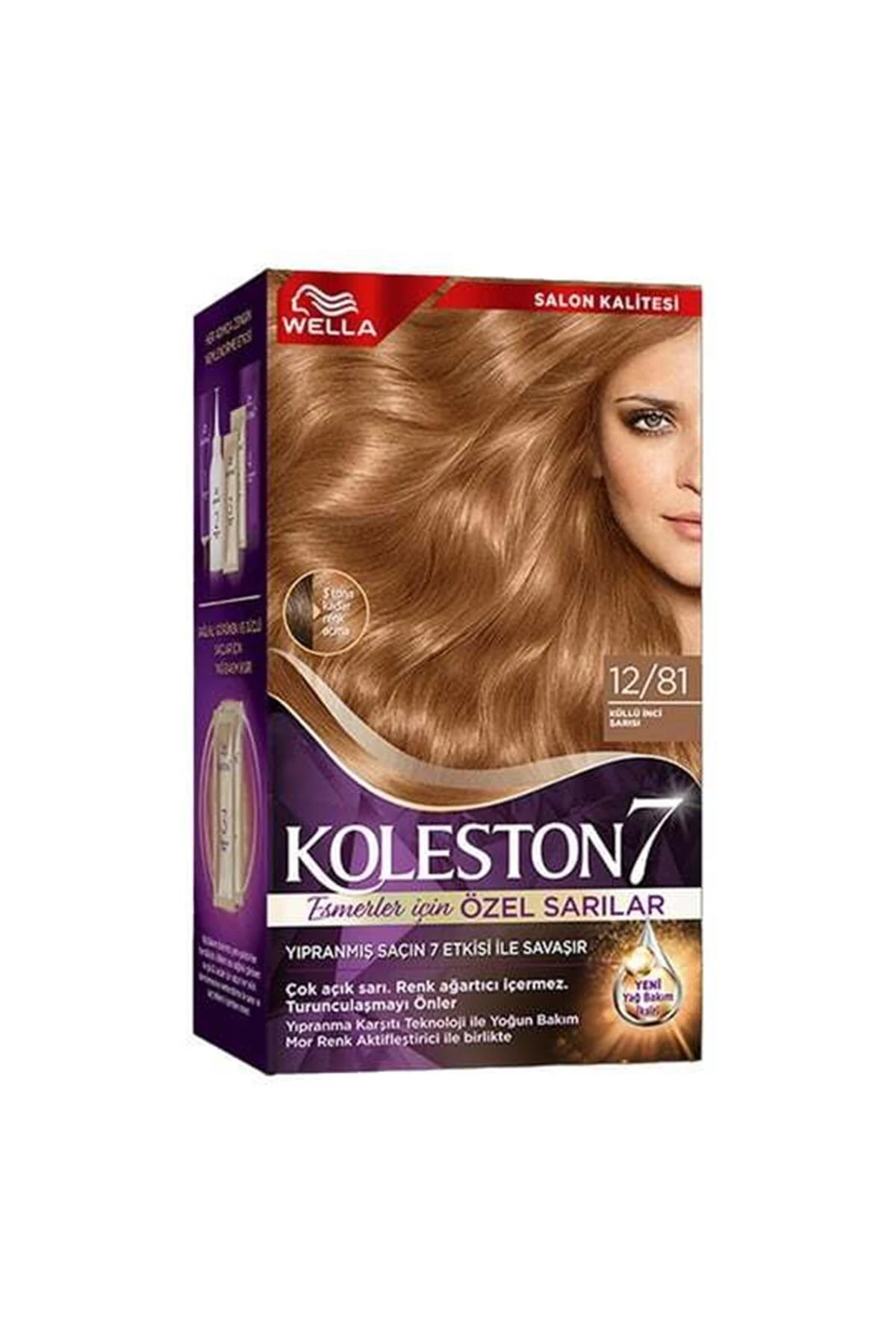 Suprime Kit Saç Boyası & No: 12/81 Küllü İnci Sarısı