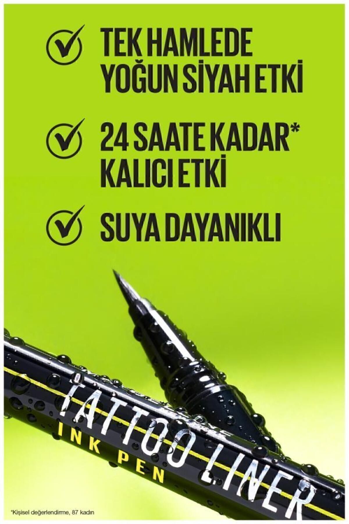 Tattoo Liner Ink Pen - Pitch Brown Kahverengi