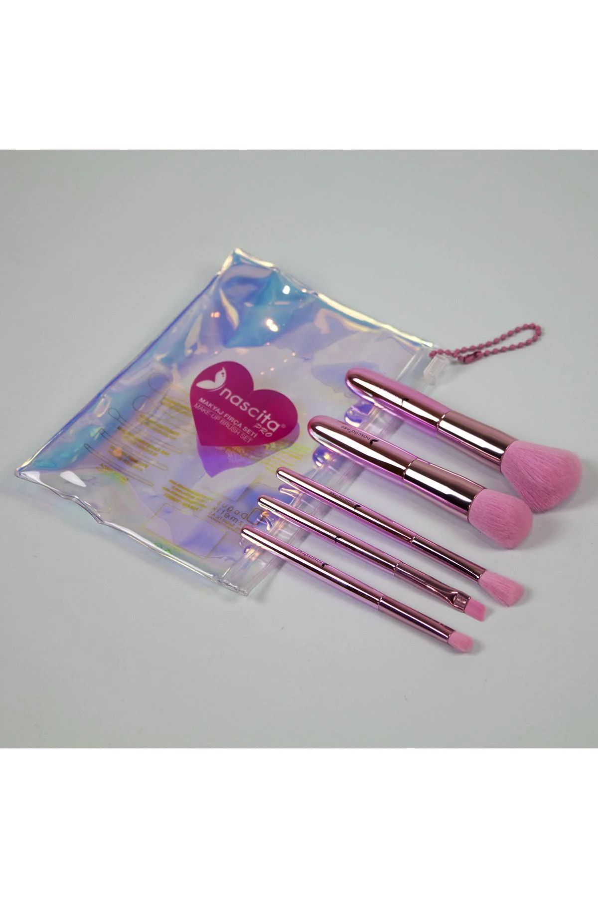 5'Li Seyahat Boy Makyaj Fırça Seti - 142