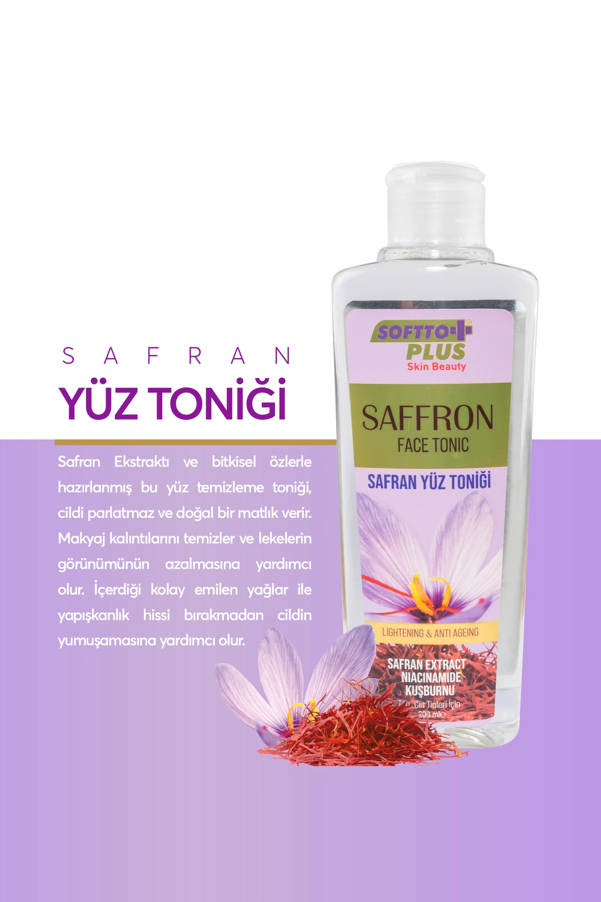 Safran Cilt Toniği 200 Ml