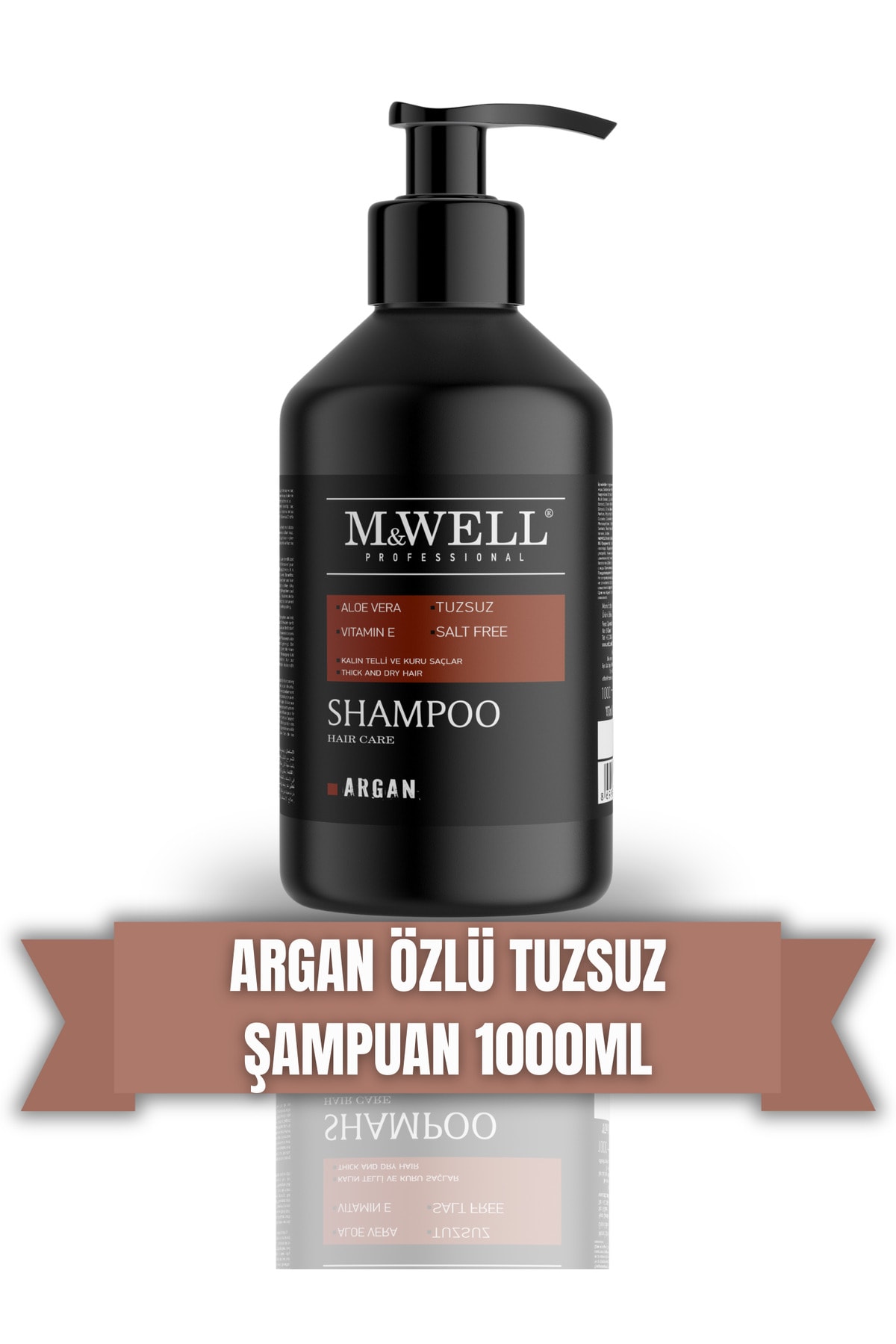 Tuzsuz Argan Şampuan 1000 Ml