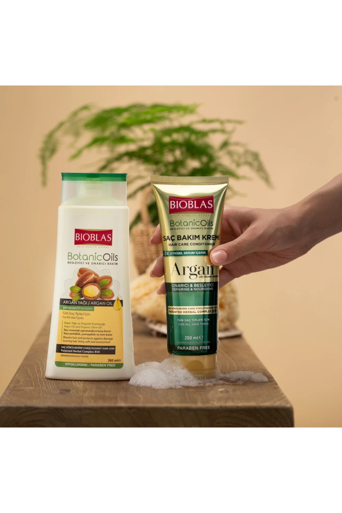 Botanic Oils Argan Şampuan 360 Ml