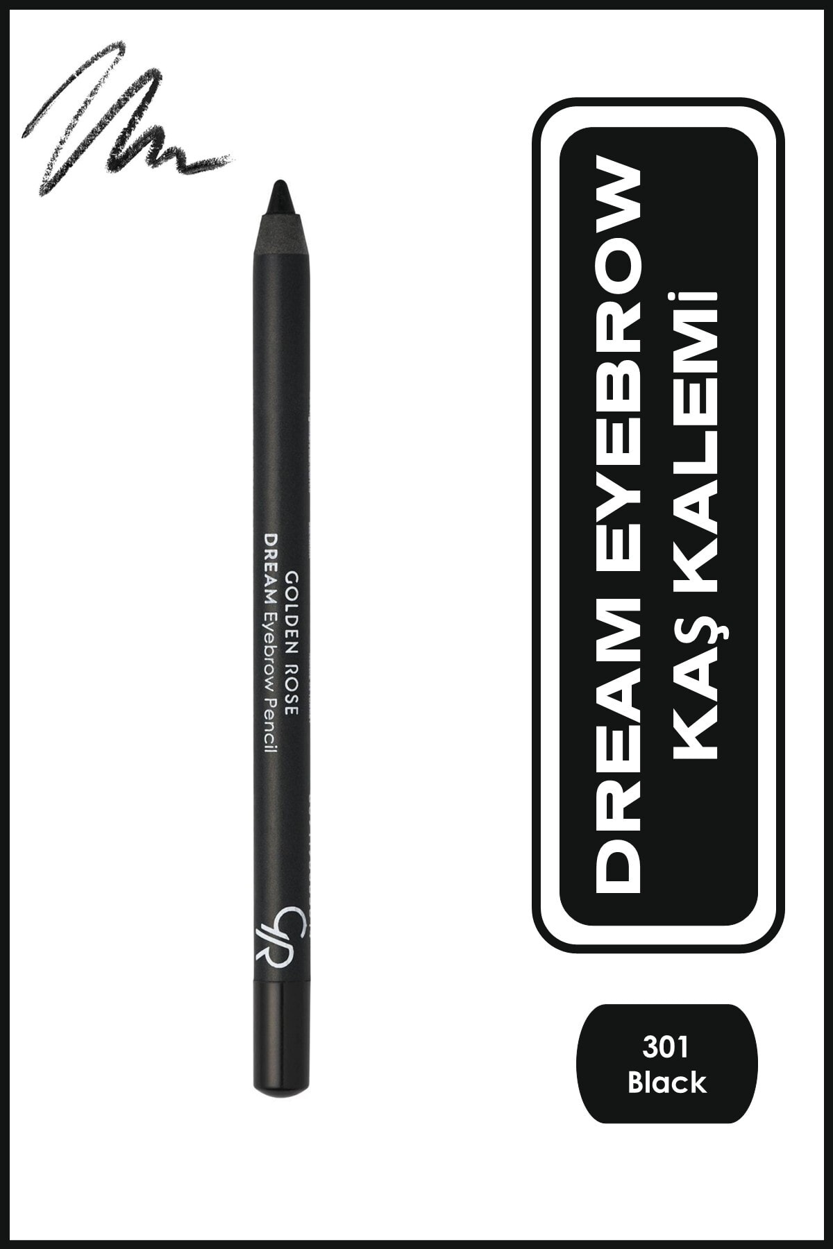 Dream Eyebrow Kaş Kalemi 301 Shea Yağı Ve Aloe Vera Özlü 1,6 G