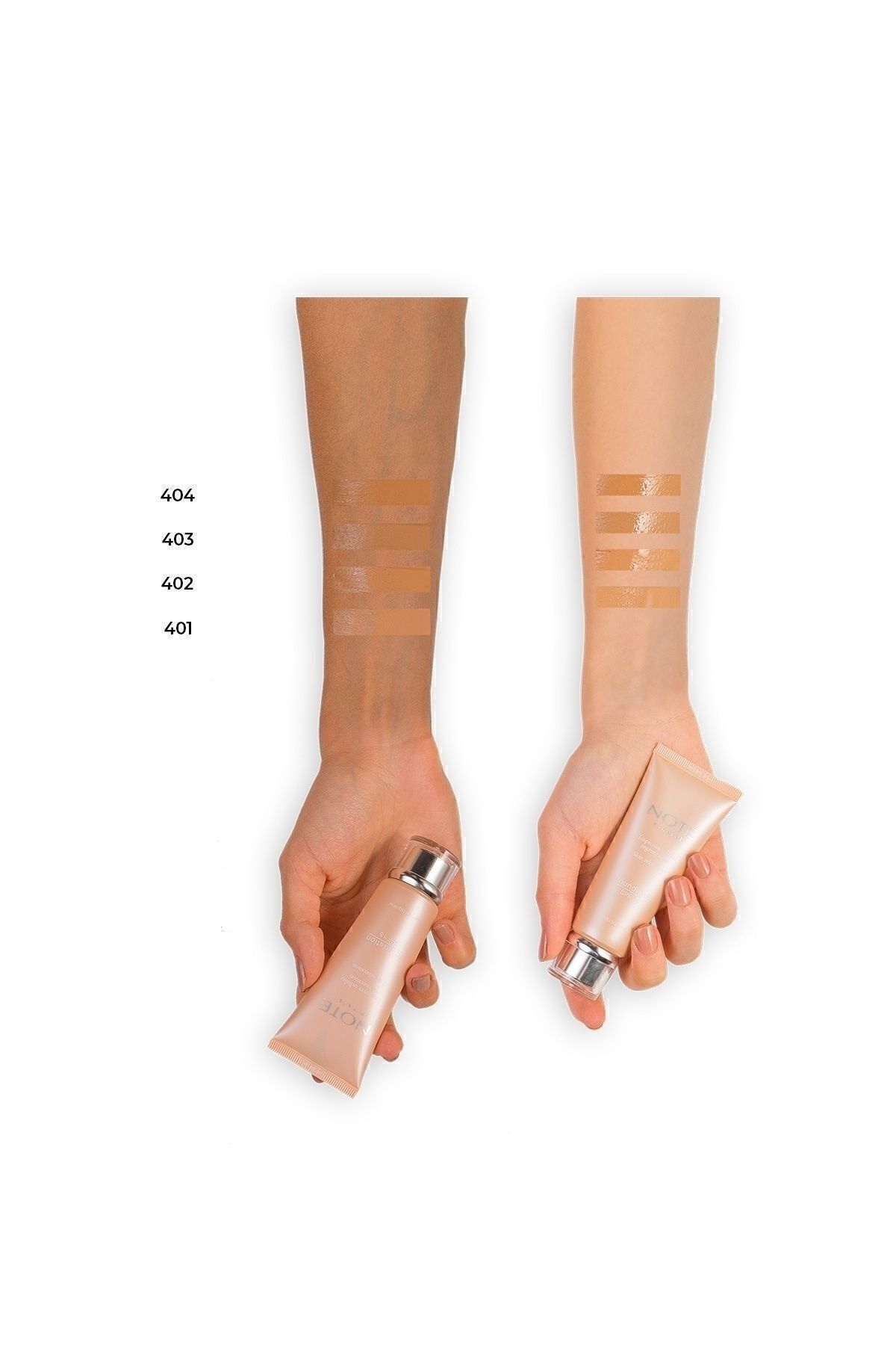 Mineral Foundation Spf 15 Yoğun Kapatıcı Saten Bitişli Fondöten - 401 Açık