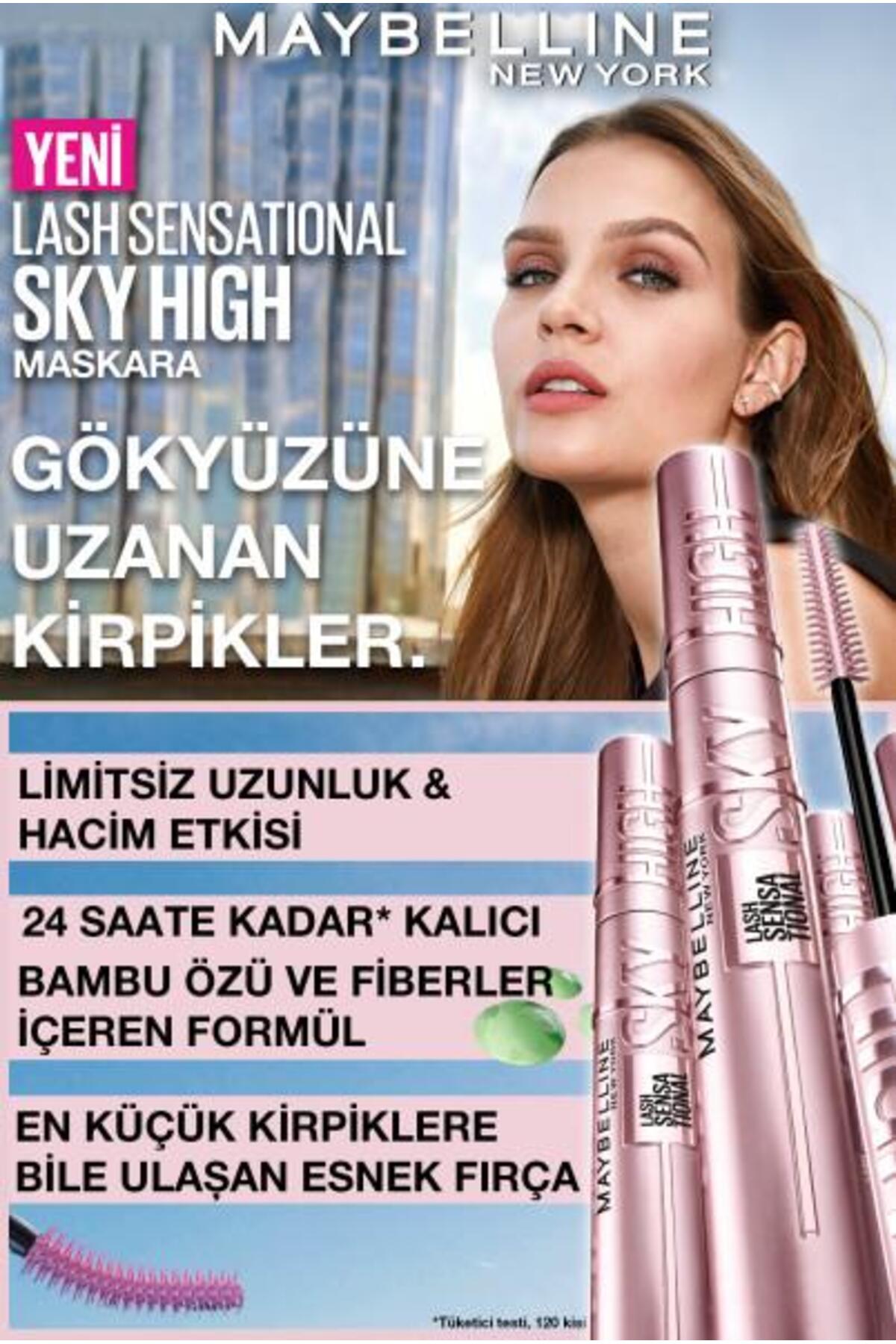 Lash Sensational Sky High Suya Dayanıklı Waterproof Maskara
