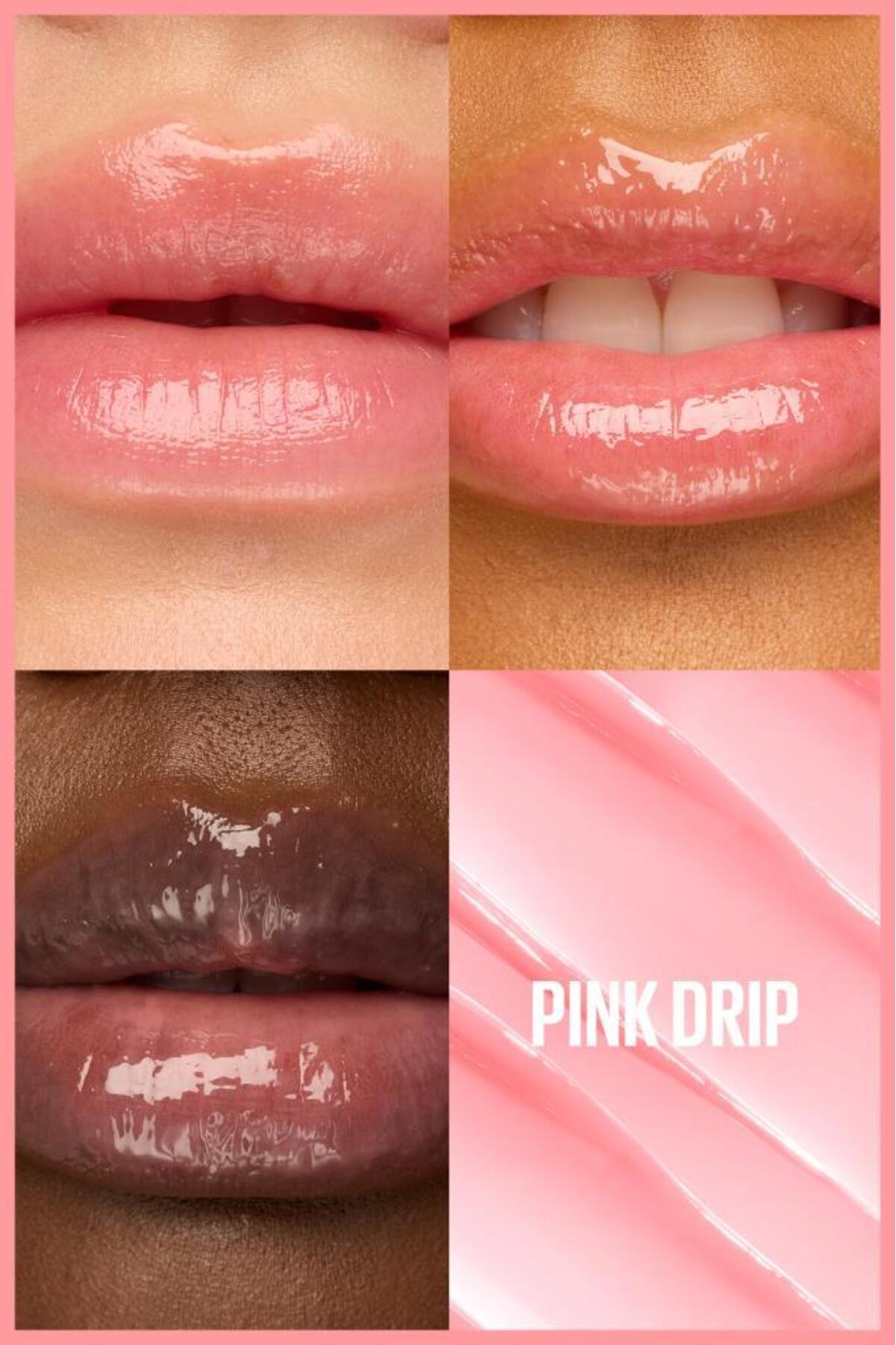 Lifter Glaze Shea Yağı Ve Hyalüronik Asit İçeren Renkli Dudak Balmı - 02 Pink Drip