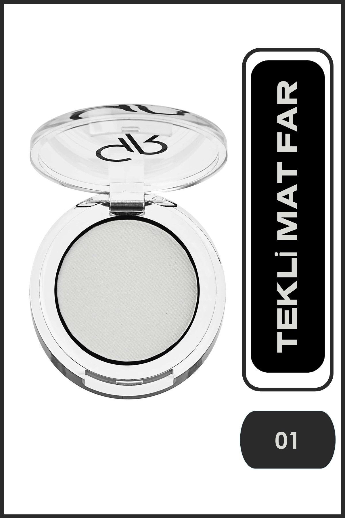 Soft Color Matte Mono Eyeshadow 01 Tekli Mat Far 2,3 G