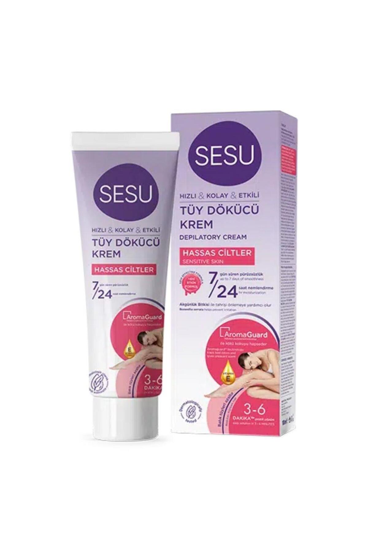 Hassas Ciltler İçin Tüy Dökücü Krem 40 Ml