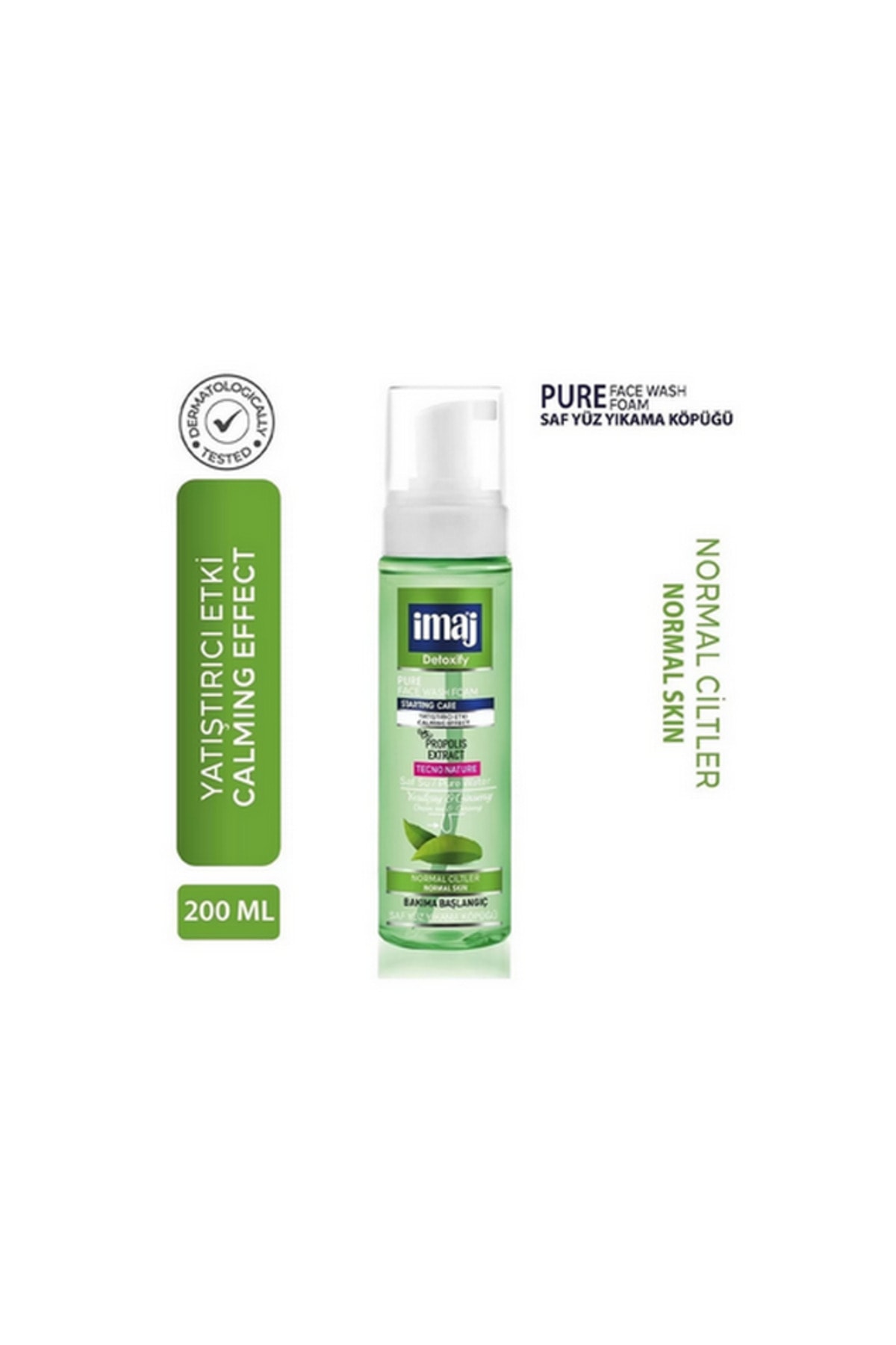 İmaj Yeşilçay Özlü Yüz Yıkama Köpüğü 200 Ml. 615113