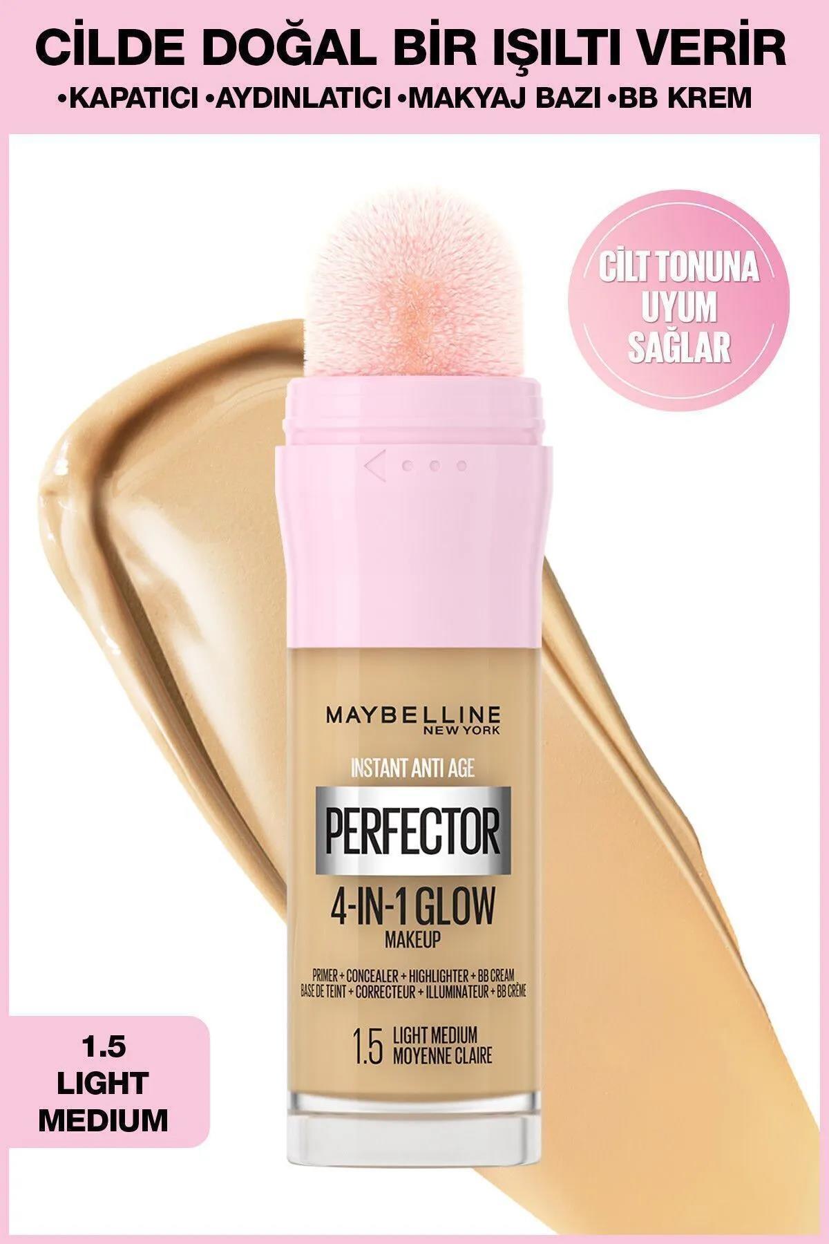 Instant Perfector Glow 4 Etki 1 Arada Fondöten- 1.5 Light Medium