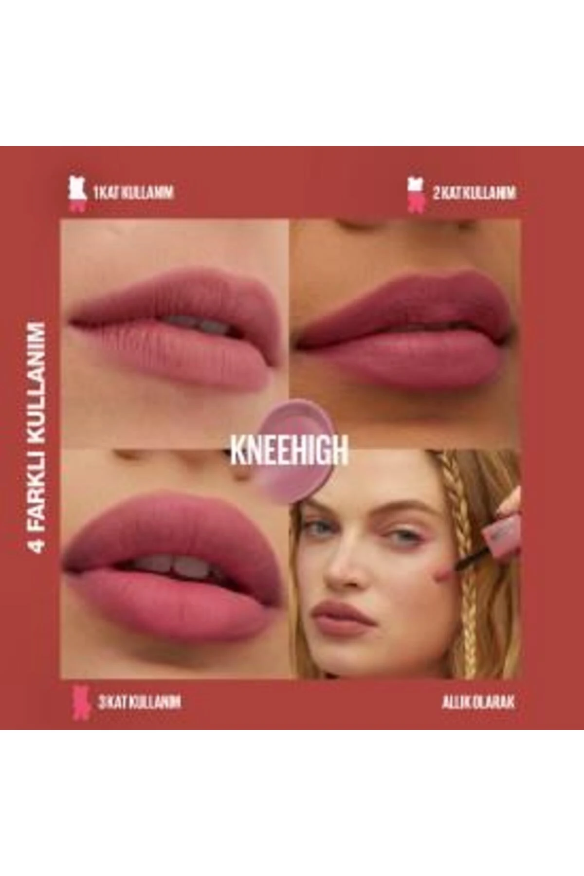 Maybelline Super Stay Teddy Tint Uzun Süre Kalıcı Likit Mat Tint 55 Knee High