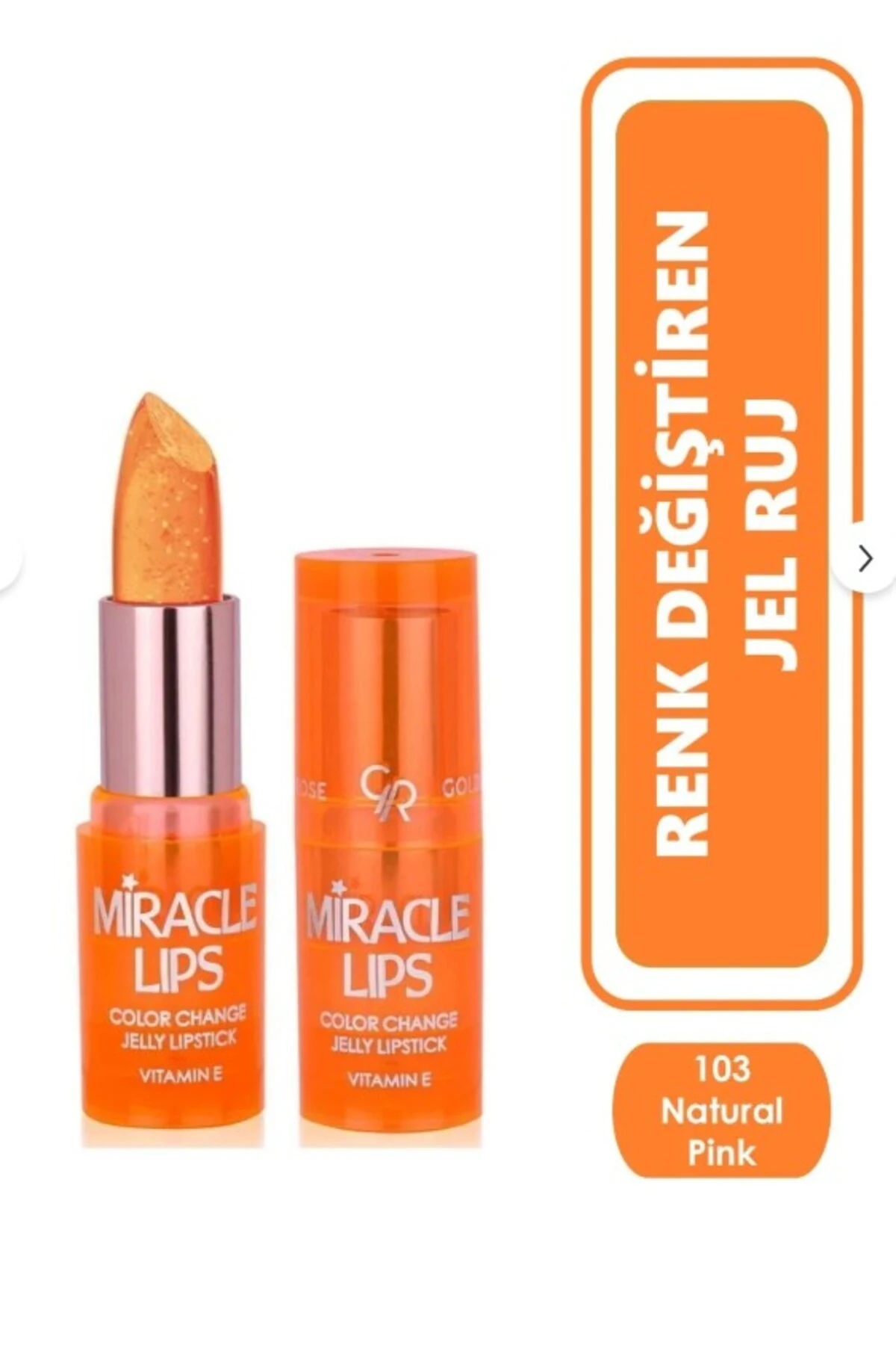 Miracle Lips Color Change Jelly Lipstick No:103