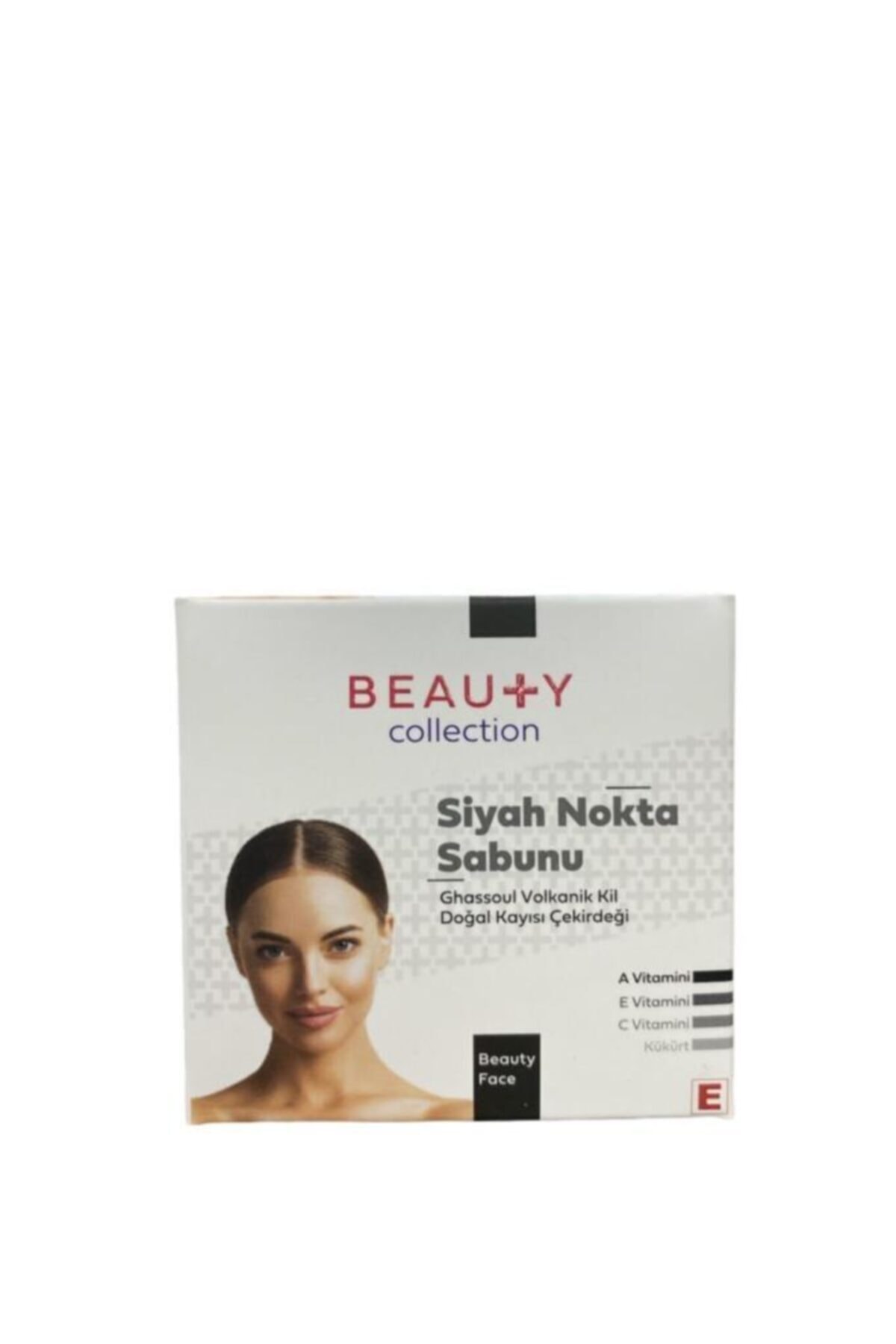 Siyah Nokta Sabunu Volkanik Kil Doğal Kayısı Çekirdeği 90Gr