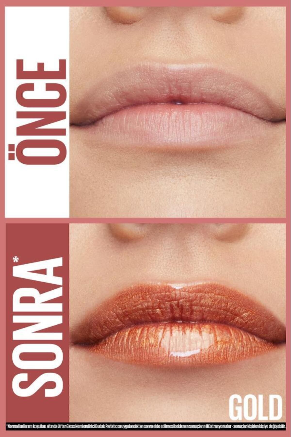 Lifter Gloss Nemlendirici Dudak Parlatıcısı - 019 Gold