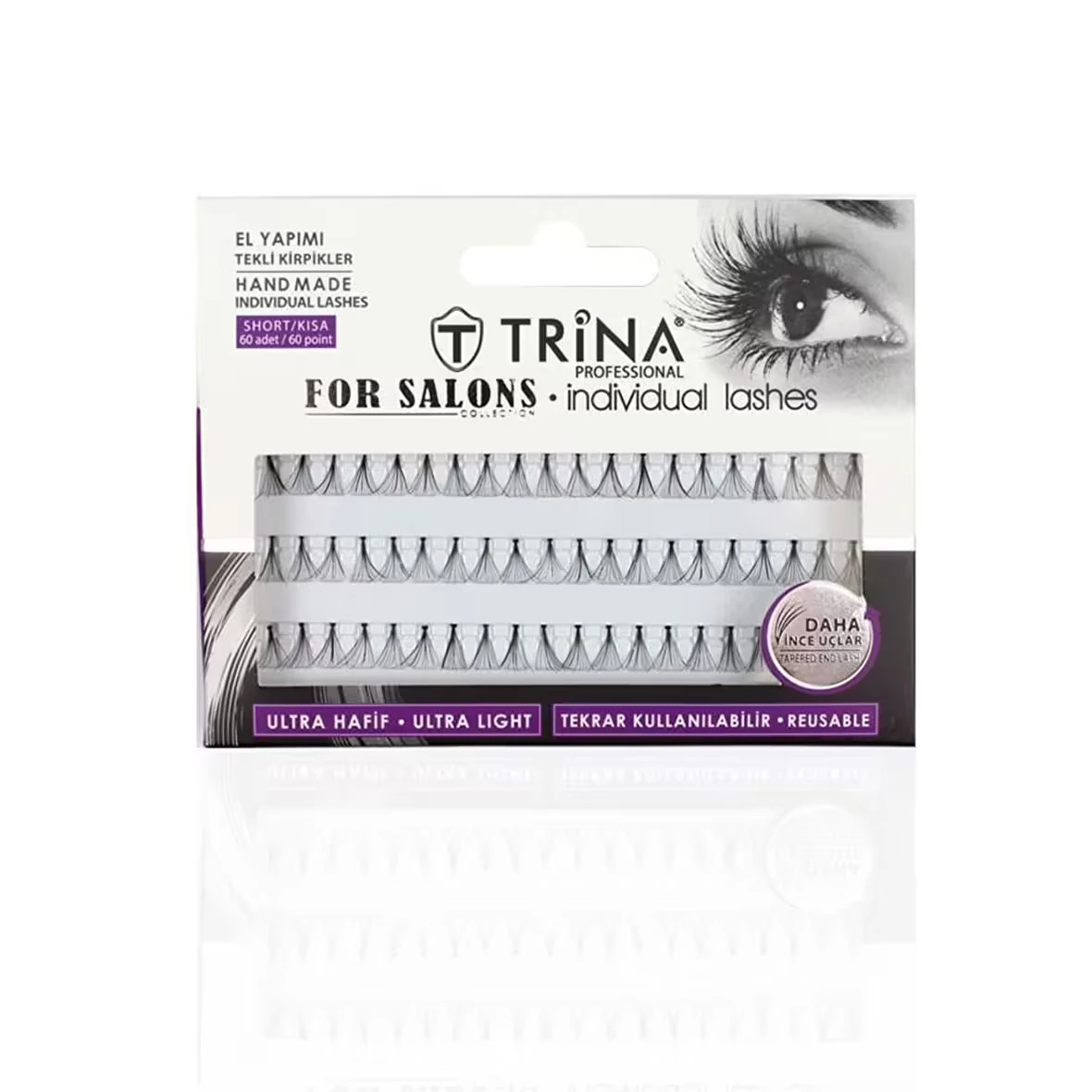 TRINA TEKLI NORMAL TAKMA KİRPİK