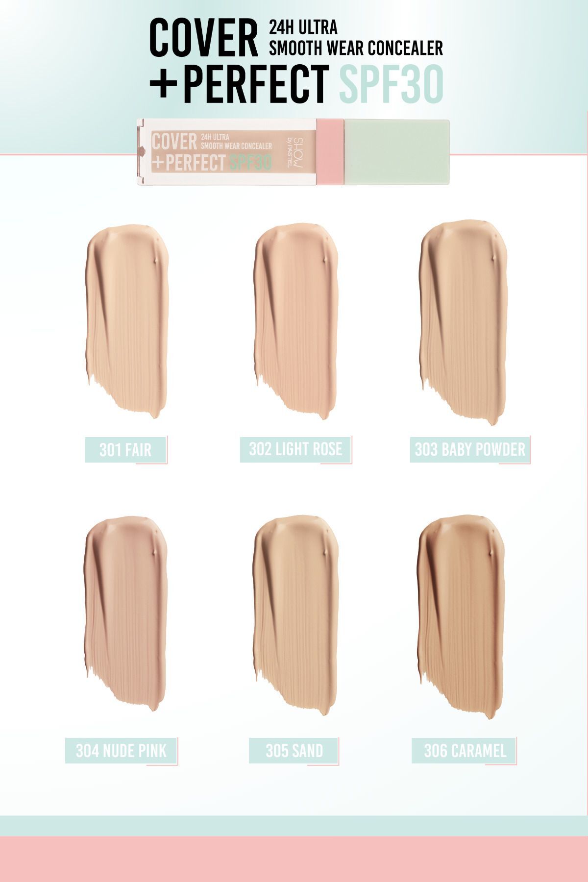 Cover Perfect 30 Faktör Ultra Kapatıcı 306 Caramel