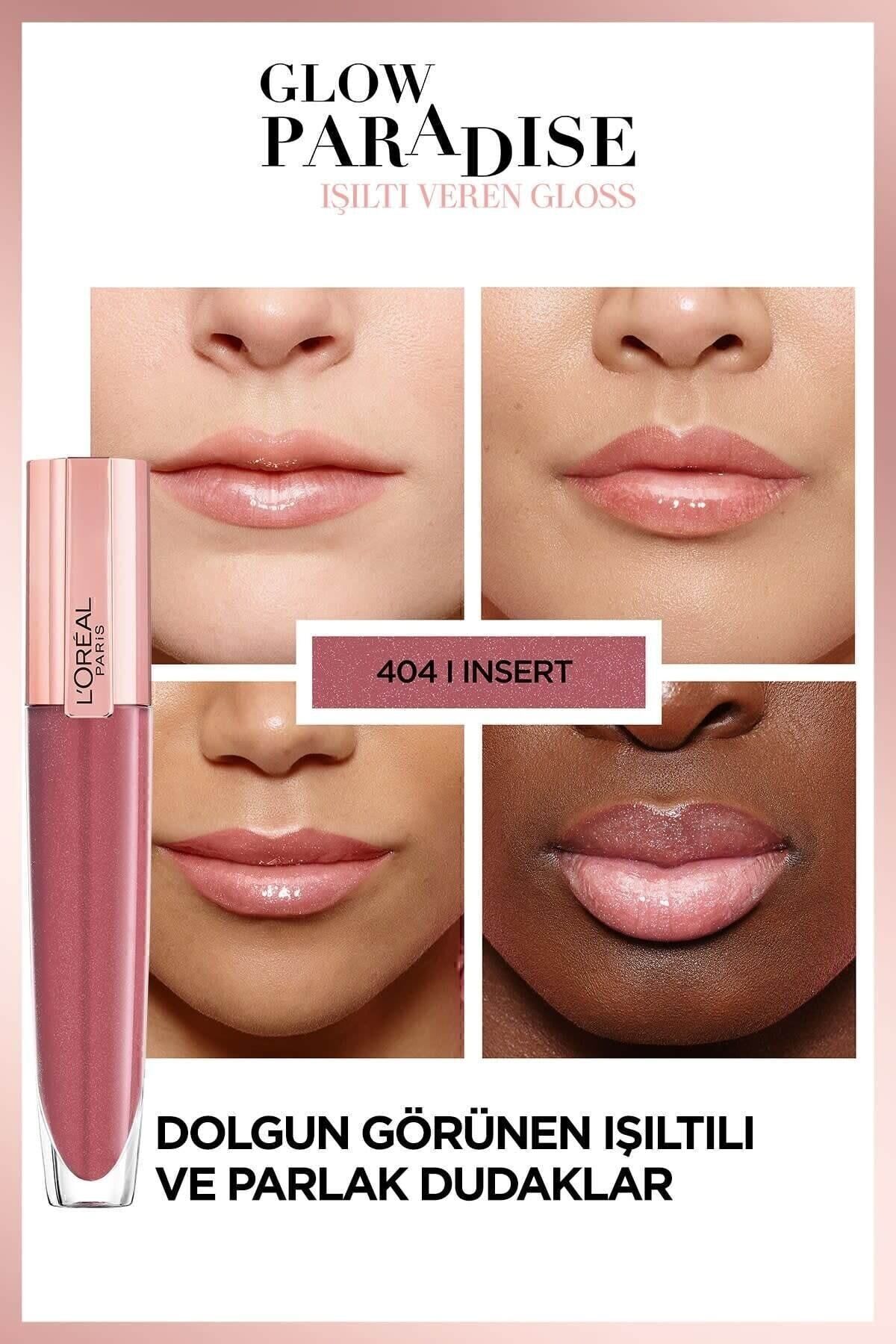 Glow Paradise Balm İn Gloss - Işıltı Veren Parlatıcı 404 I Insert