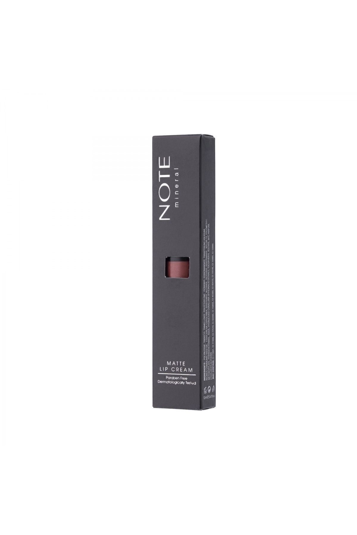 Mineral Matte Lip Cream Yarı Mat Bitişli Likit Ruj 04 Runway - Koyu Pembe