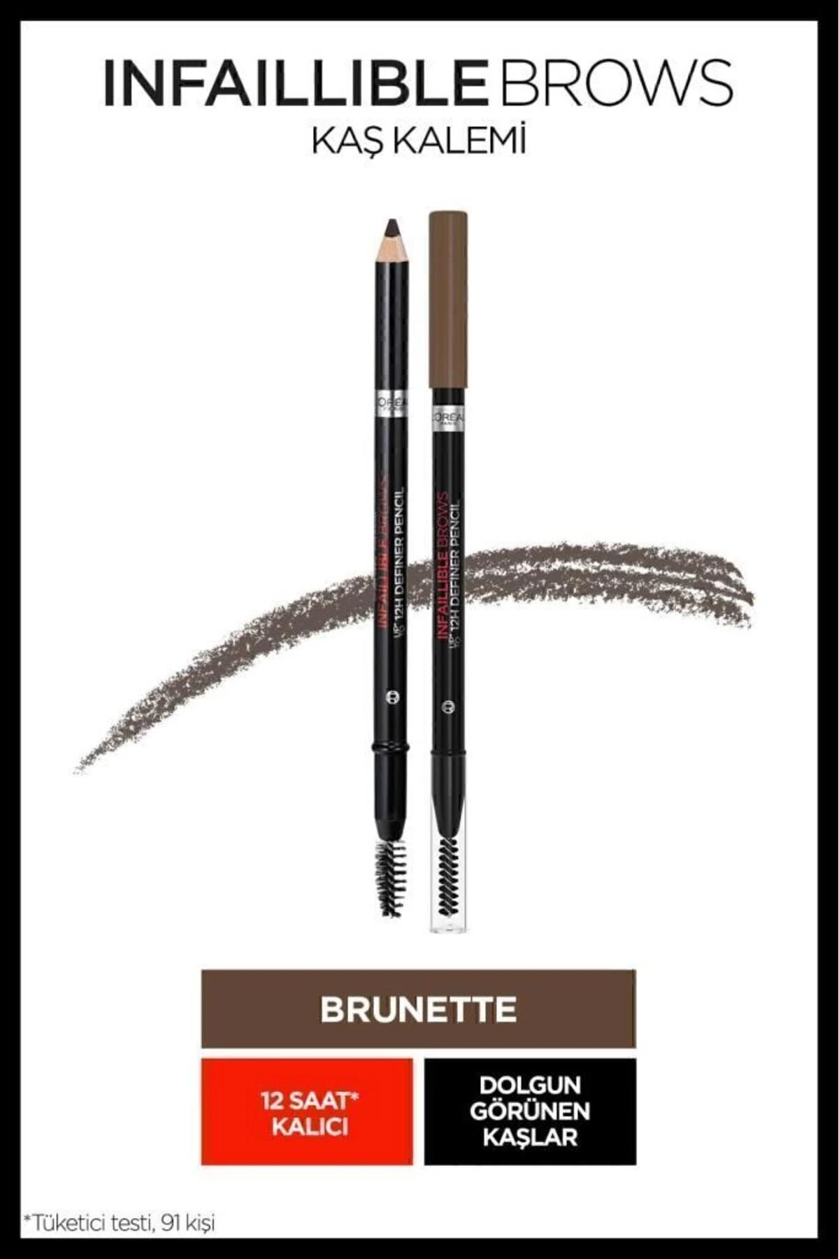 Infaillible Brows Kaş Kalemi 03 Brunette