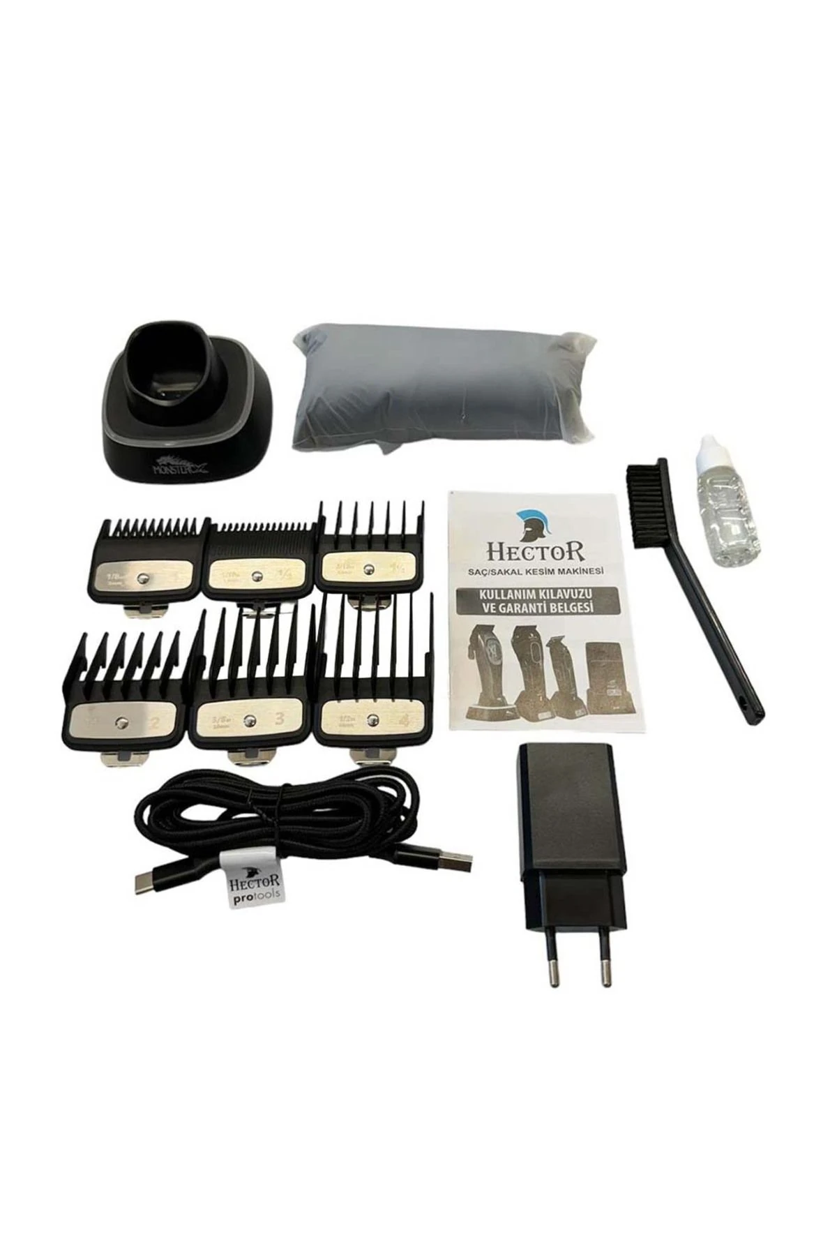 Monsterx Professional Tıraş Makinesi Füme