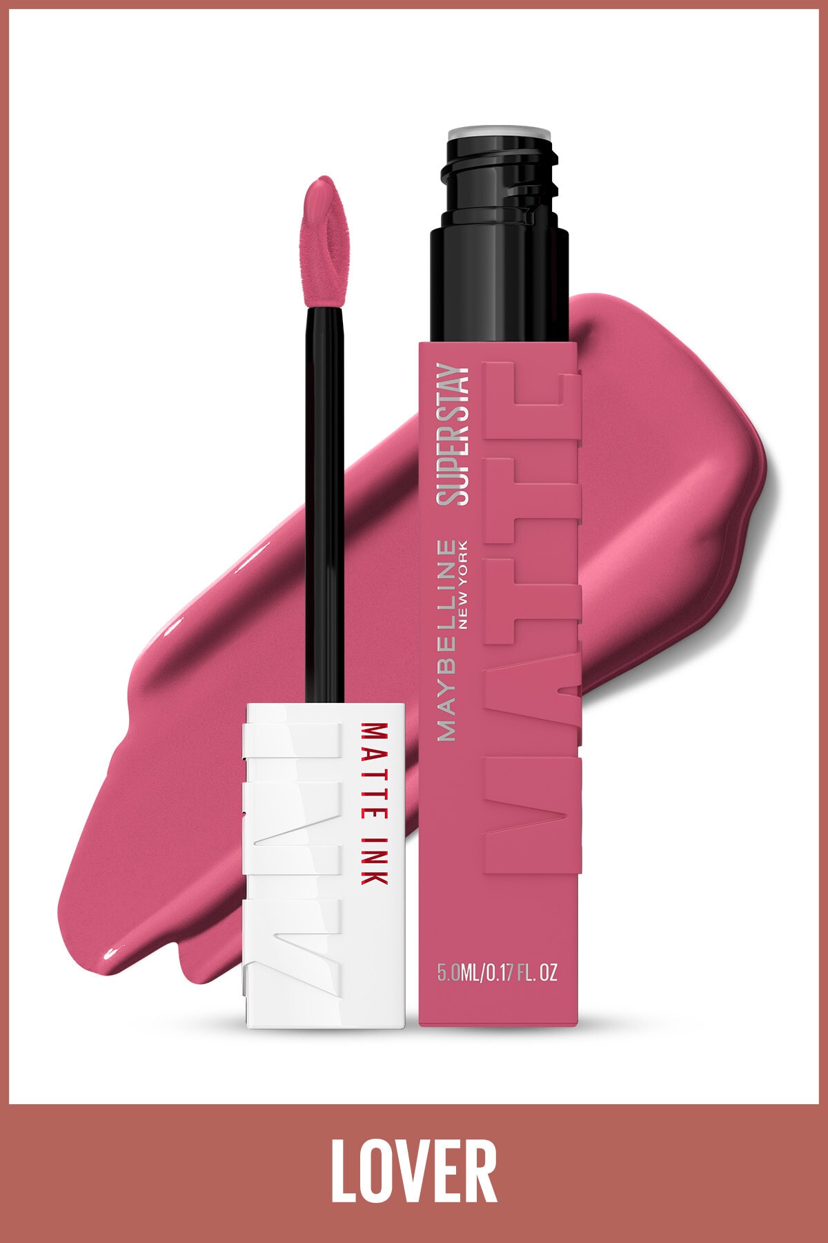 Super Stay Matte Ink Likit Mat Ruj - 15 Lover - Pembe
