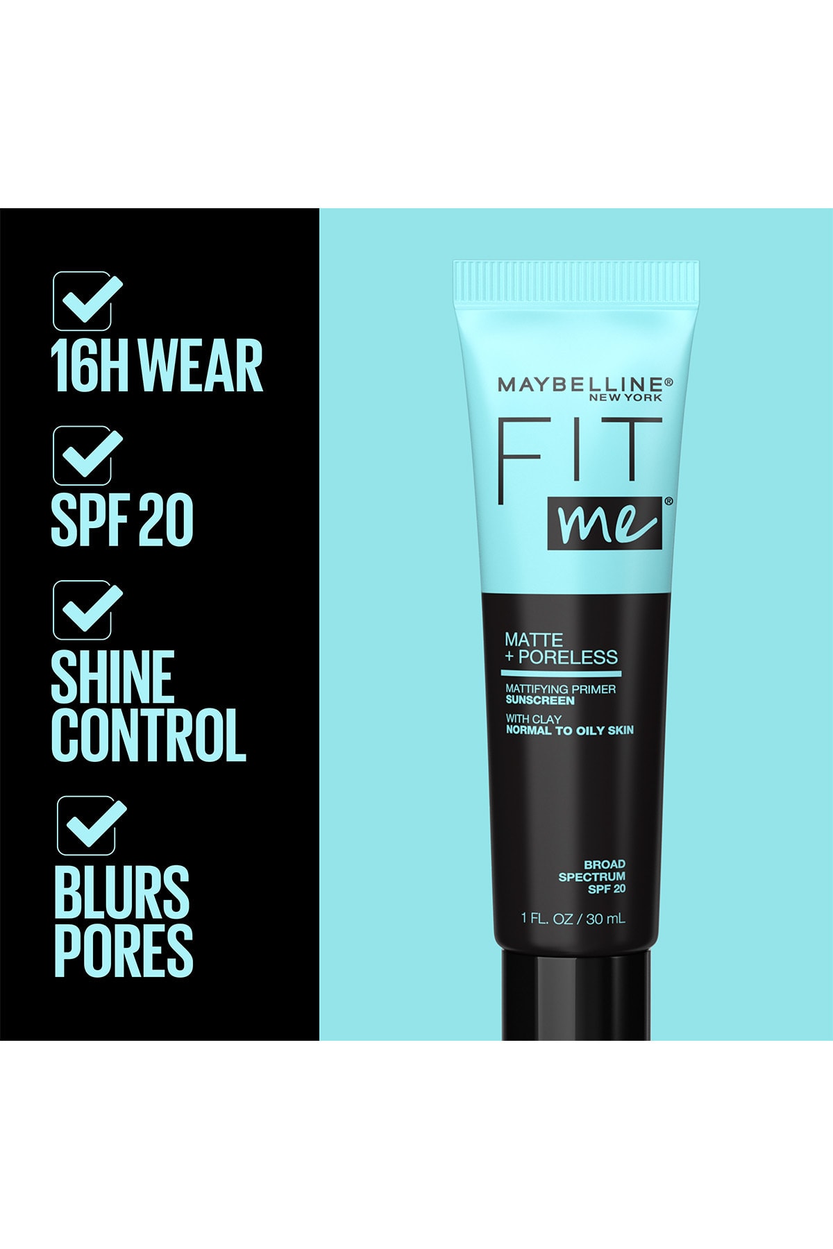 Fit Me Matte & Poreless Matlaştırcı Makyaj Bazı