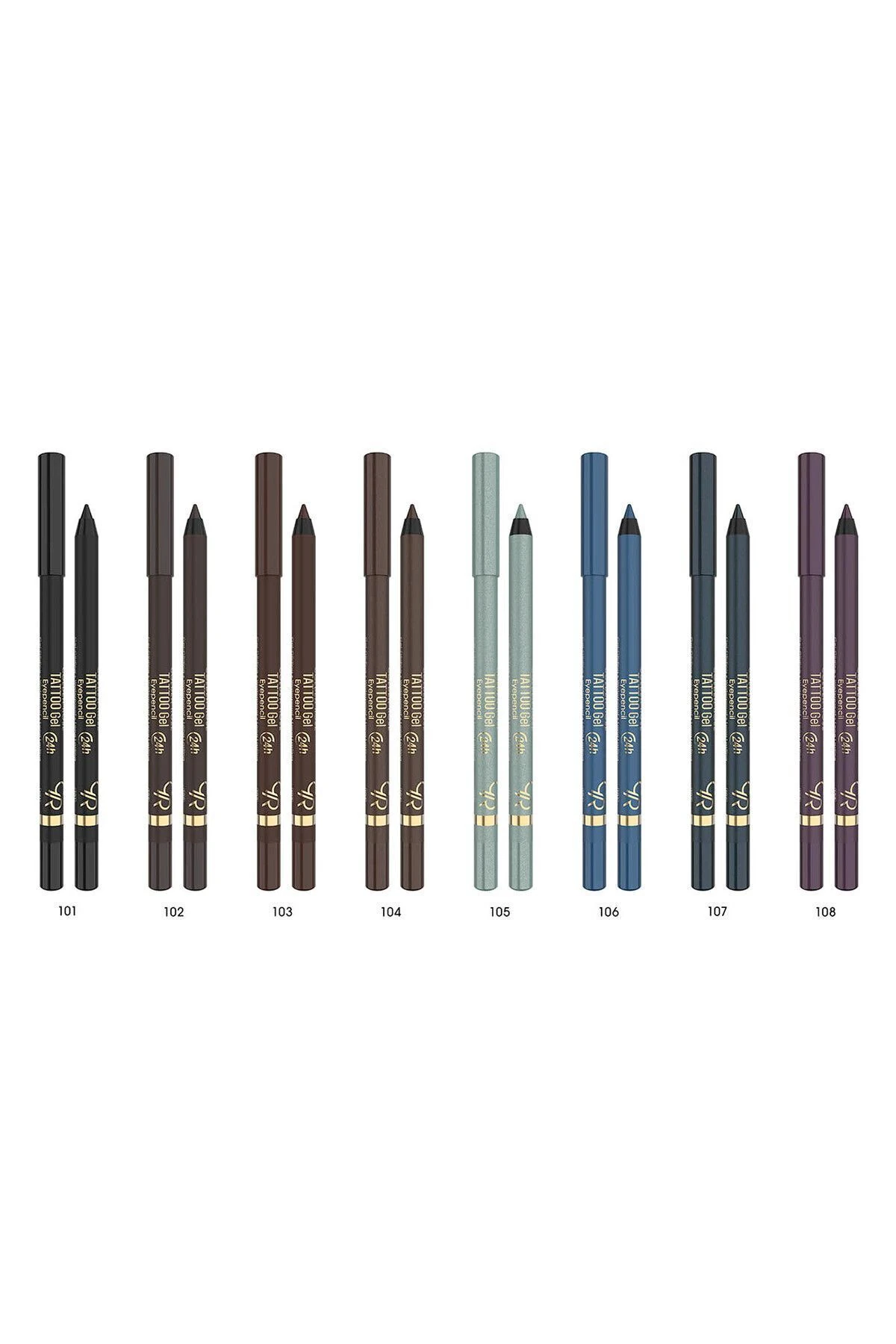 Tattoo Gel Eyepencil 101 Noir Kalıcı Gel Göz Kalemi 1,2 G