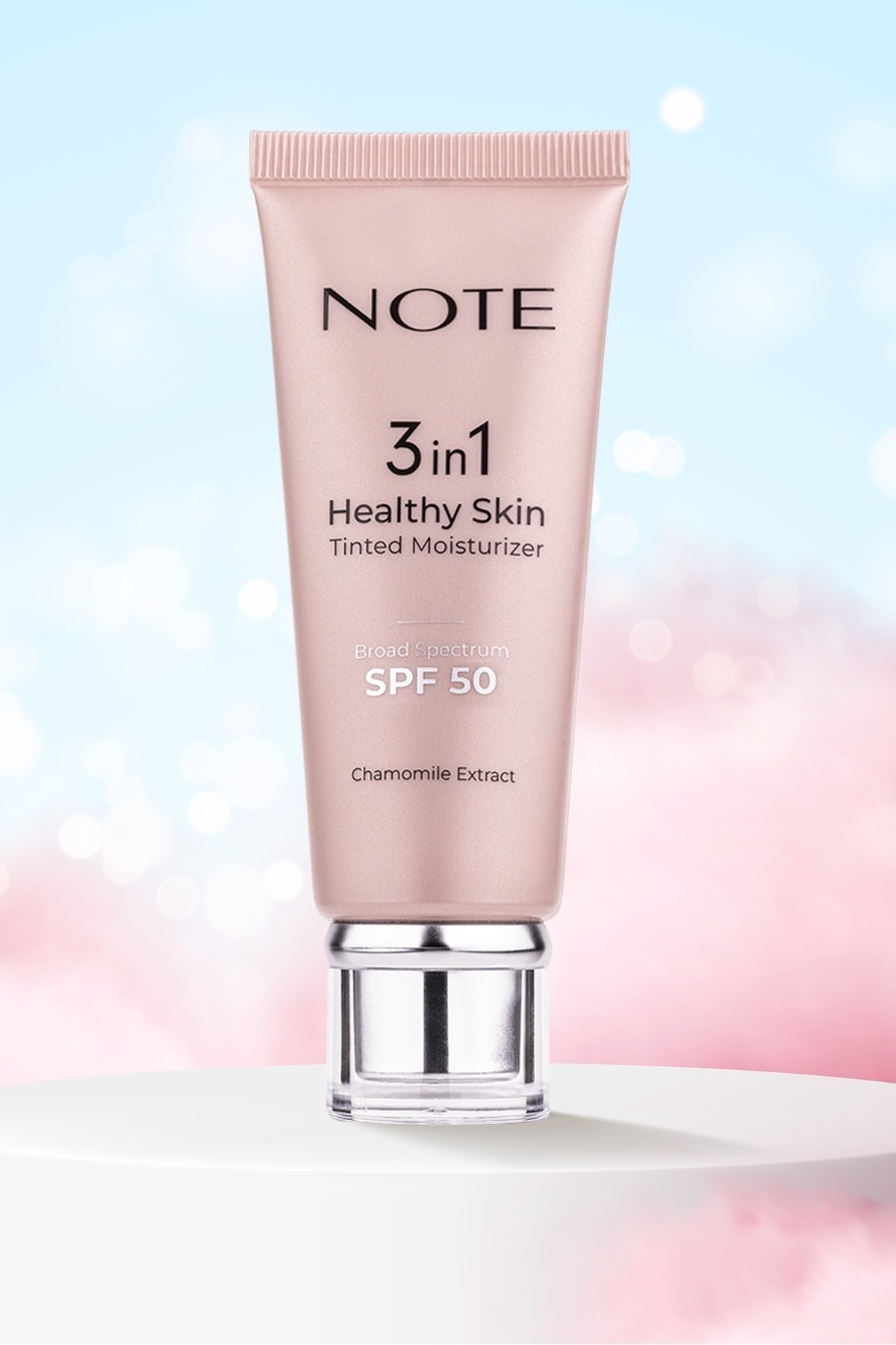 3 İn 1 Healthy Skin Tinted Moisturizer Spf 50 Renk Ton Eşitleyici Aydınlatıcı Krem - 10 Medium