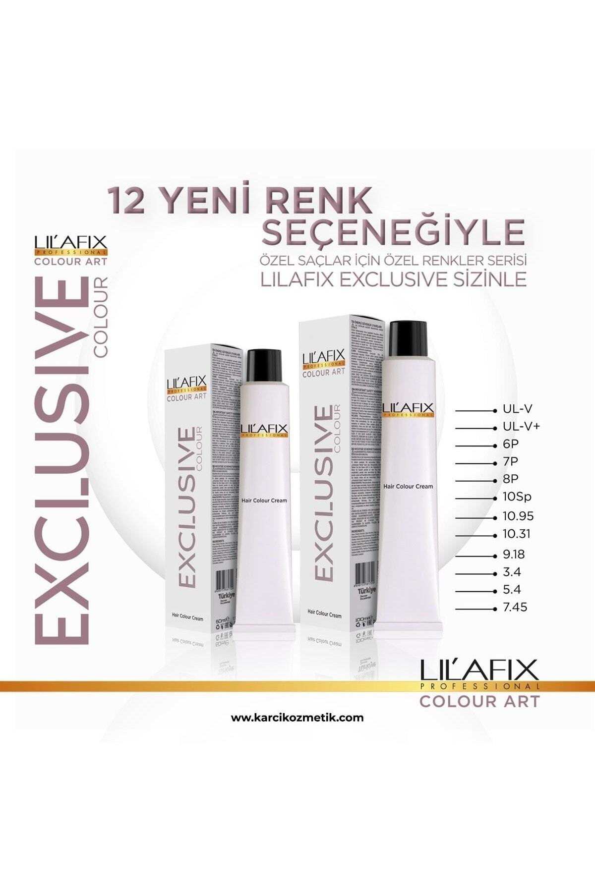Krem Tüp Saç Boyası 3.4 Exclusive Koyu Kestane 60 Ml