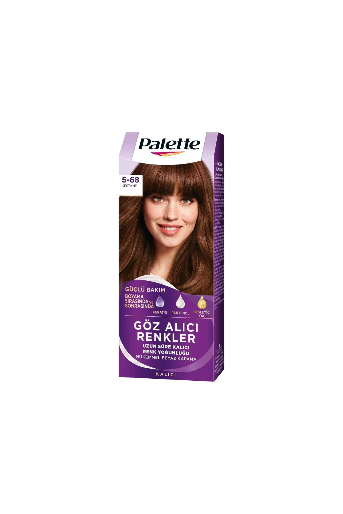 Göz Alıcı Renkler Saç Boyası 5-68 Kestane 50 Ml
