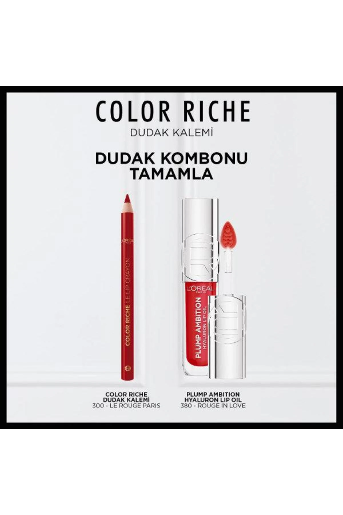 L'Oréal Paris Color Riche Dudak Kalemi - 300 Le Rouge Paris