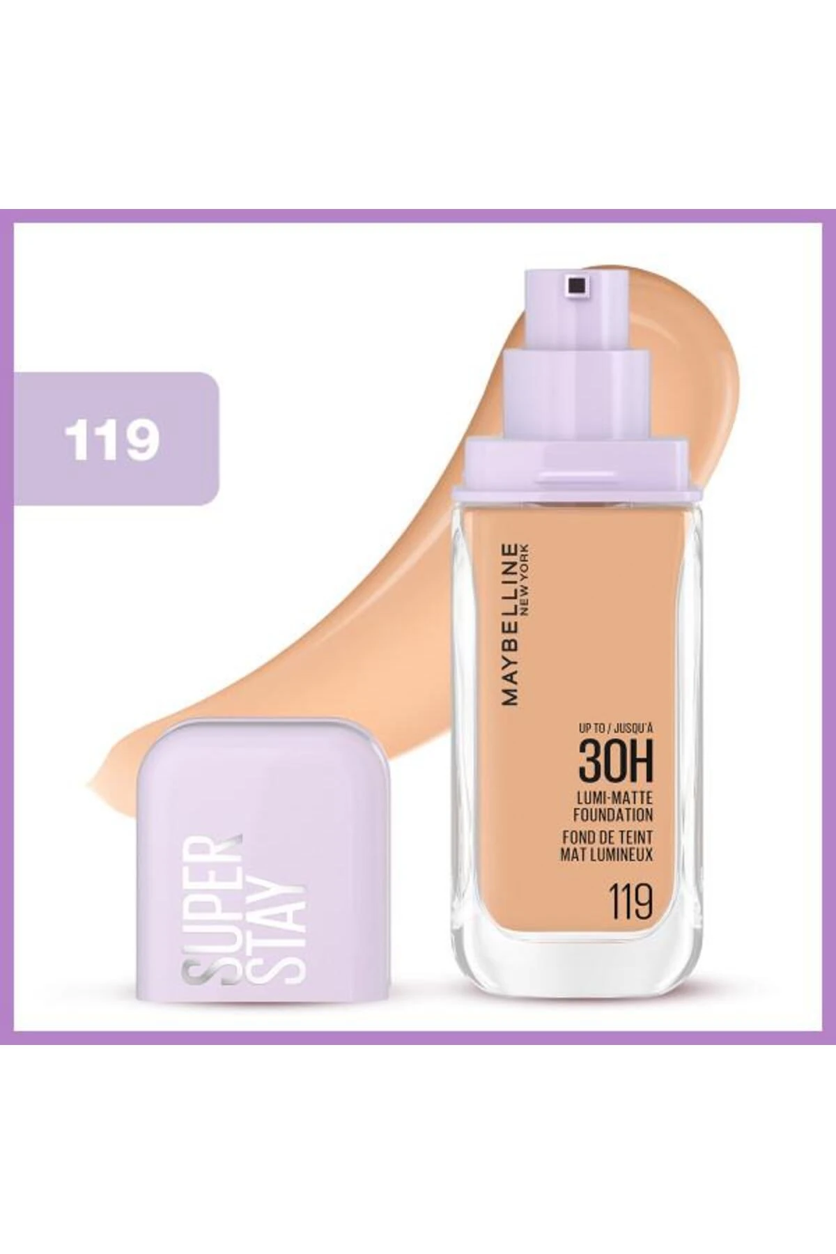 Super Stay Lumi Matte Fondöten - 119