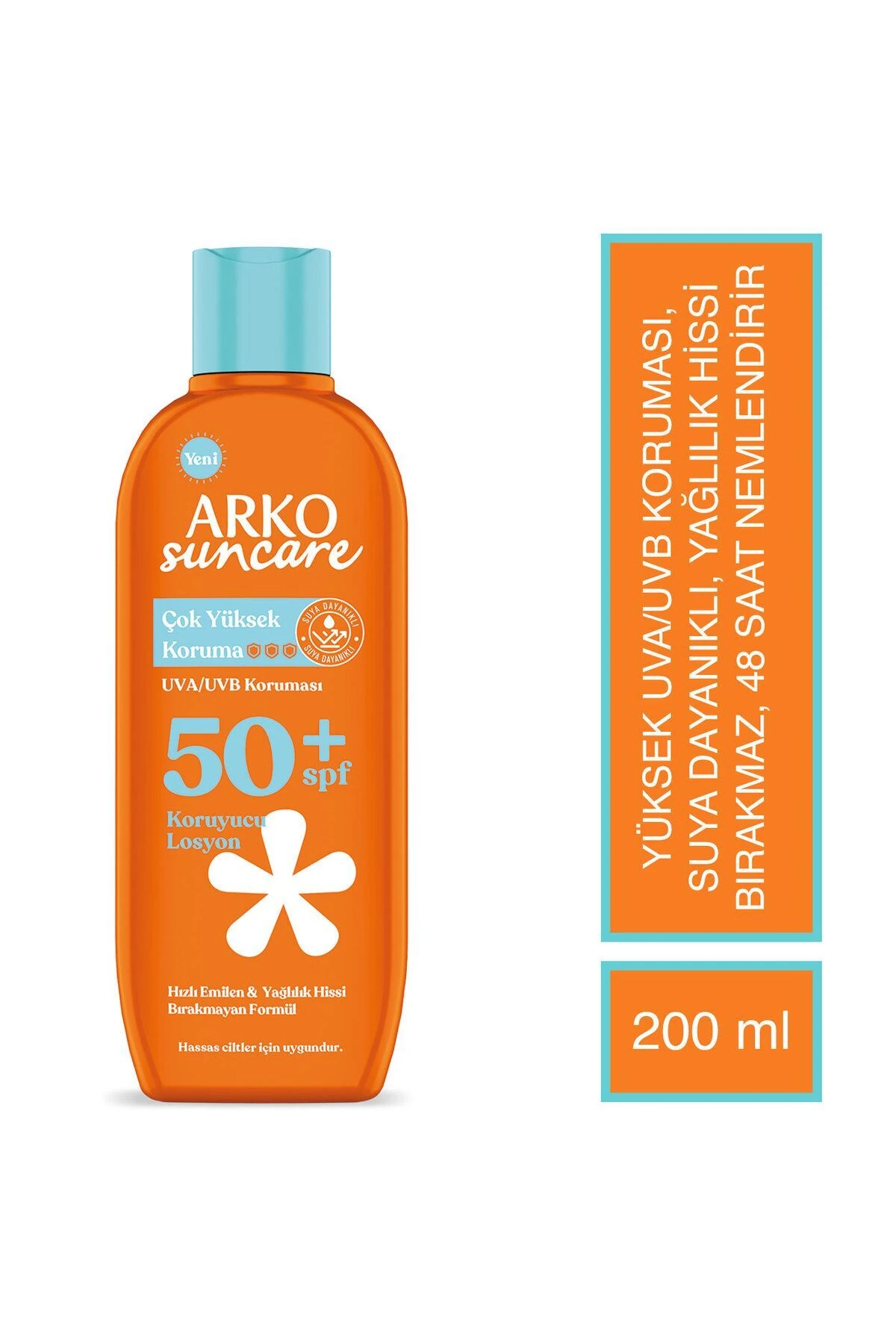 Suncare Çok Yüksek Koruma Spf 50+ Koruyucu Losyon 200 Ml