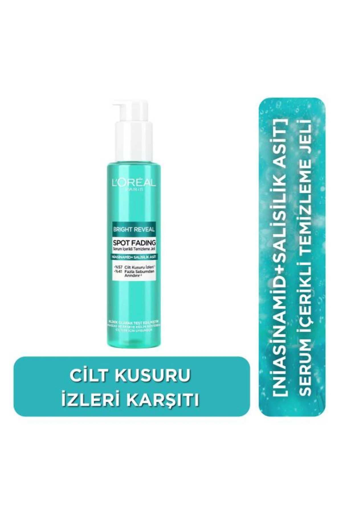 Bright Reveal Cilt Kusuru İzi Karşıtı, Serum İçerikli Temizleme Jeli Niasinamid+Salisilik Asit 150Ml
