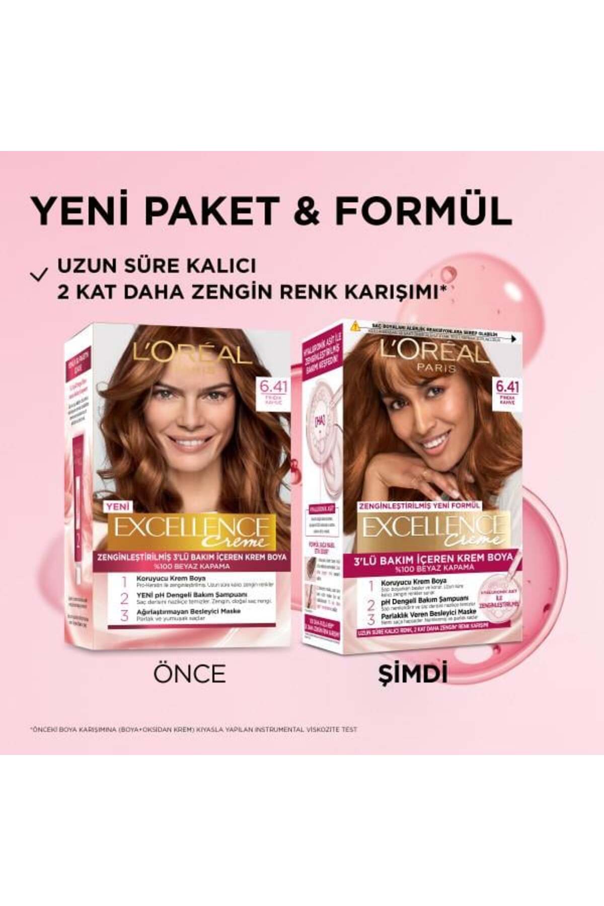 L'Oréal Paris Excellence Creme 6.41 Fındık Kahve Saç Boyası