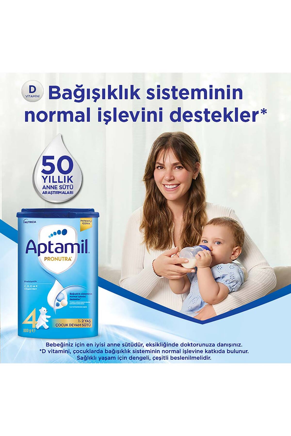 3 Prebiyotikli Devam Sütü 800 Gr