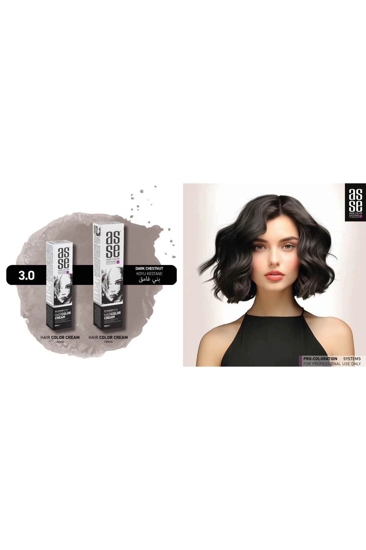 Berberdeposu Krem Saç Boyası 60 Ml (Siyah 1.0)