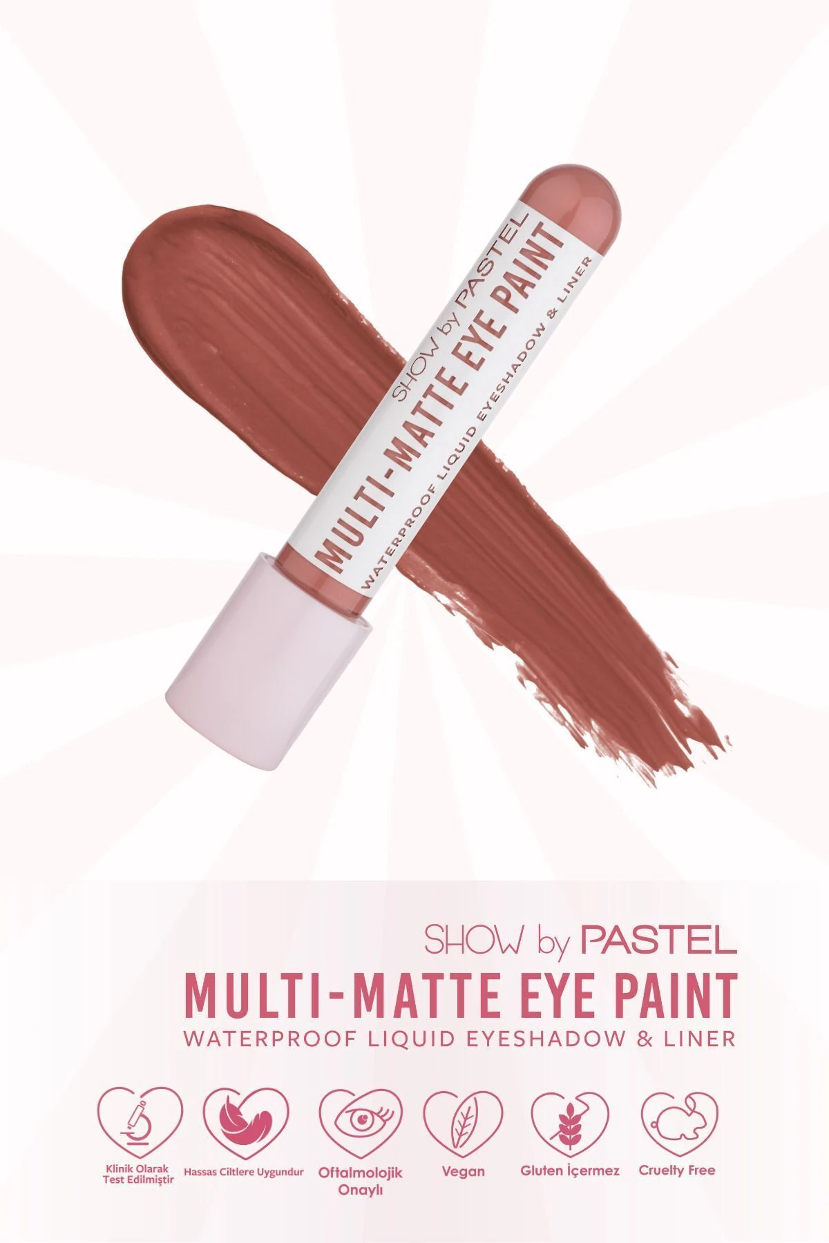 Multi Matte Waterproof 83 Stylish Eyeliner Ve Likit Far