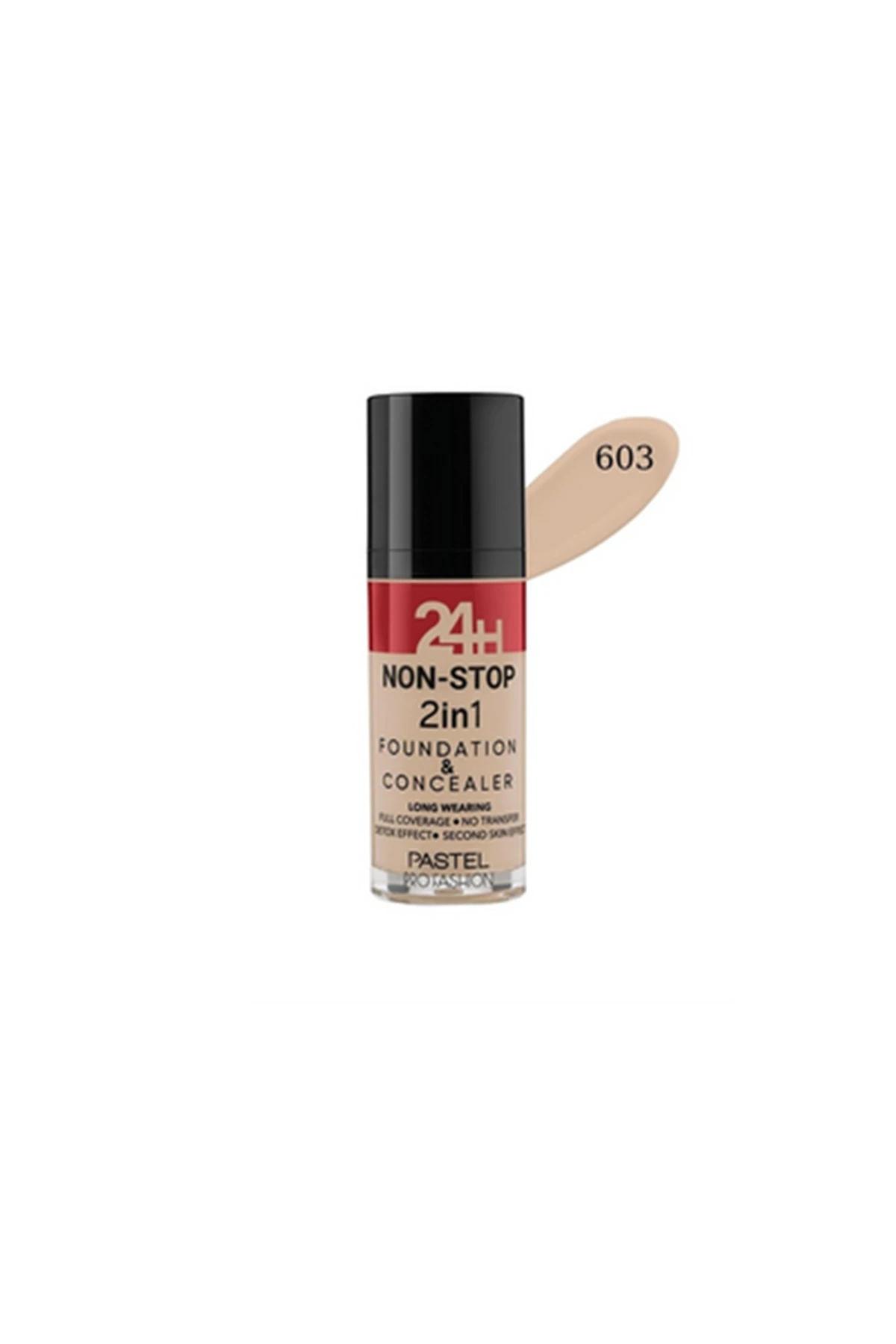 24H 2İn 1 Fondöten Ve Kapatıcı 603