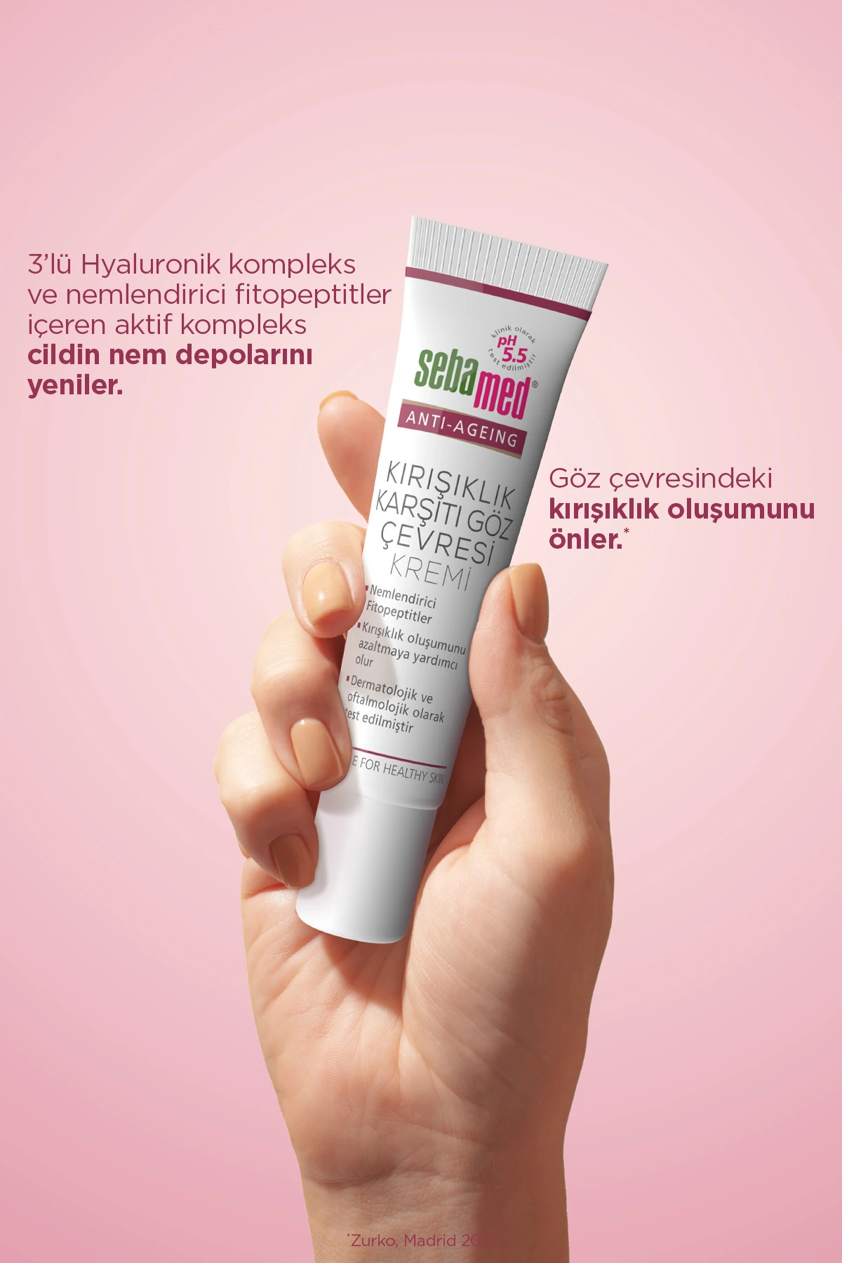 Wrinkle Filler Anti-Age Kırışıklık Ve Yaşlanma Karşıtı Göz Çevresi Kremi 15Ml