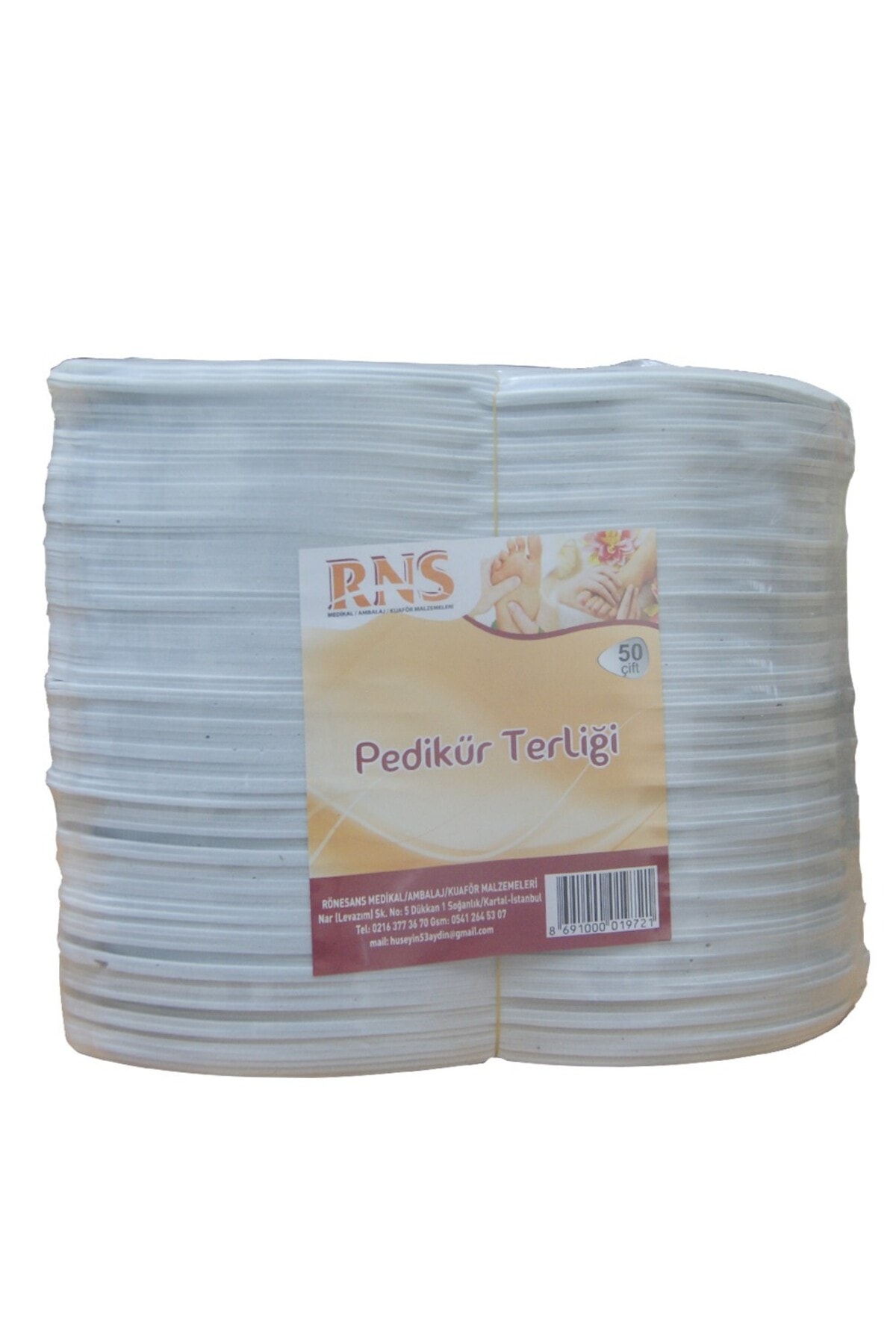 Pedikür Terliği 50Li Tek Kullanımlık
