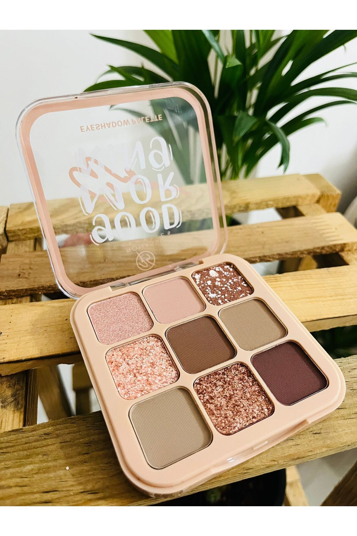 9'Lu Glitter Simli Ve Mat Far Paleti