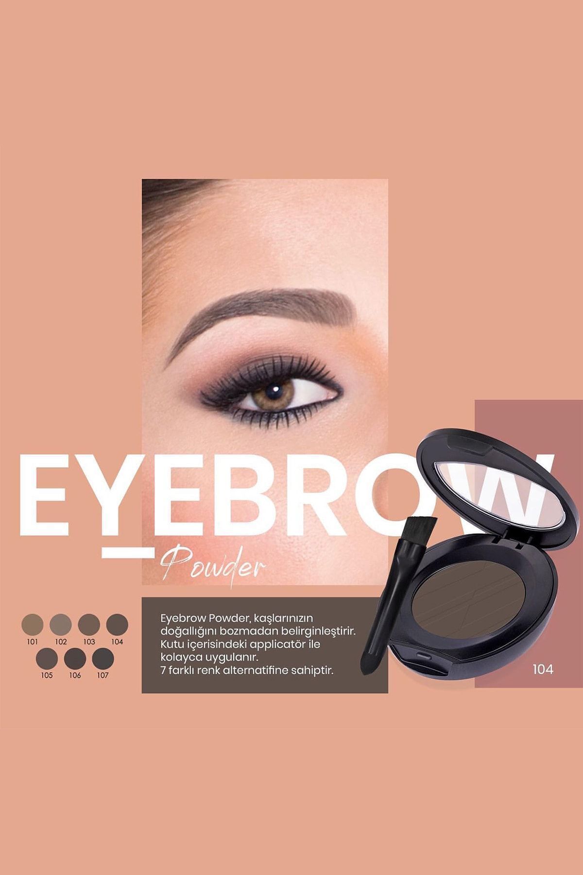 Eyebrow Powder 105 Kaş Farı 2,5 G