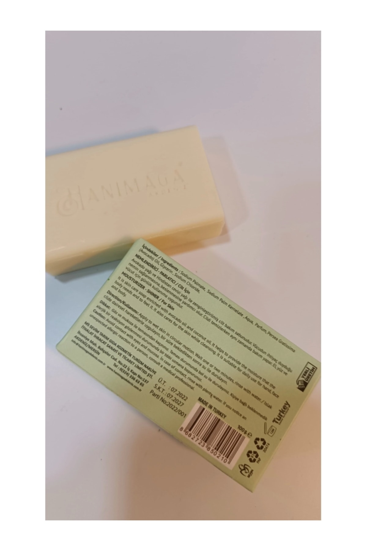 Doğal Sabun 100 Gr Avakado