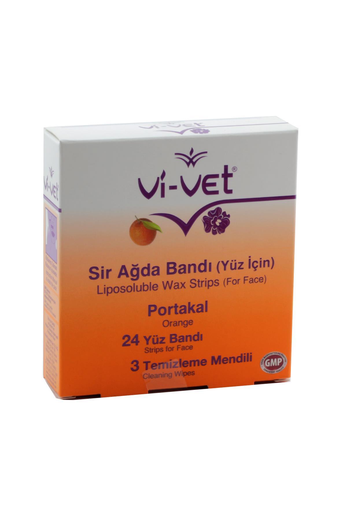 Yüz Sir Ağda Bantı 24'Lü Portakal