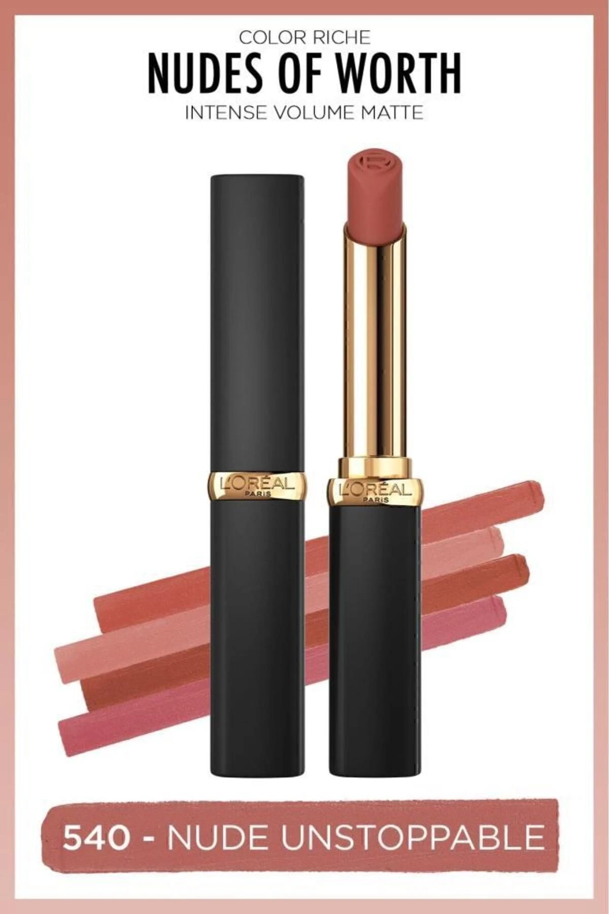 Color Riche Intense Volume Matte Ruj - 540 Nude Unstoppable