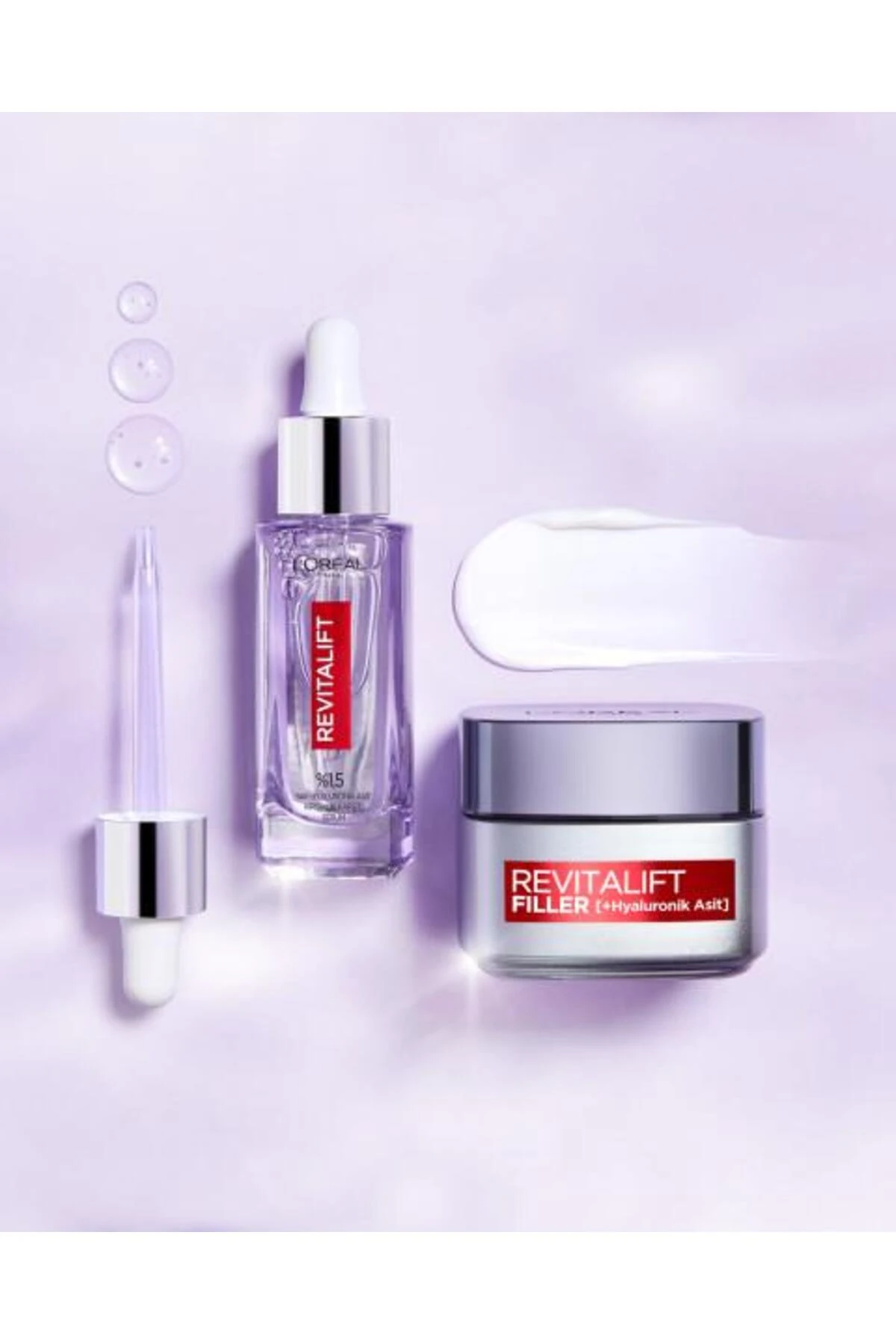 L'Oréal Paris Revitalift Filler Yoğun Dolgunlaştırıcı Yaşlanma Karşıtı Gündüz Kremi 50Ml - Hyaluroni