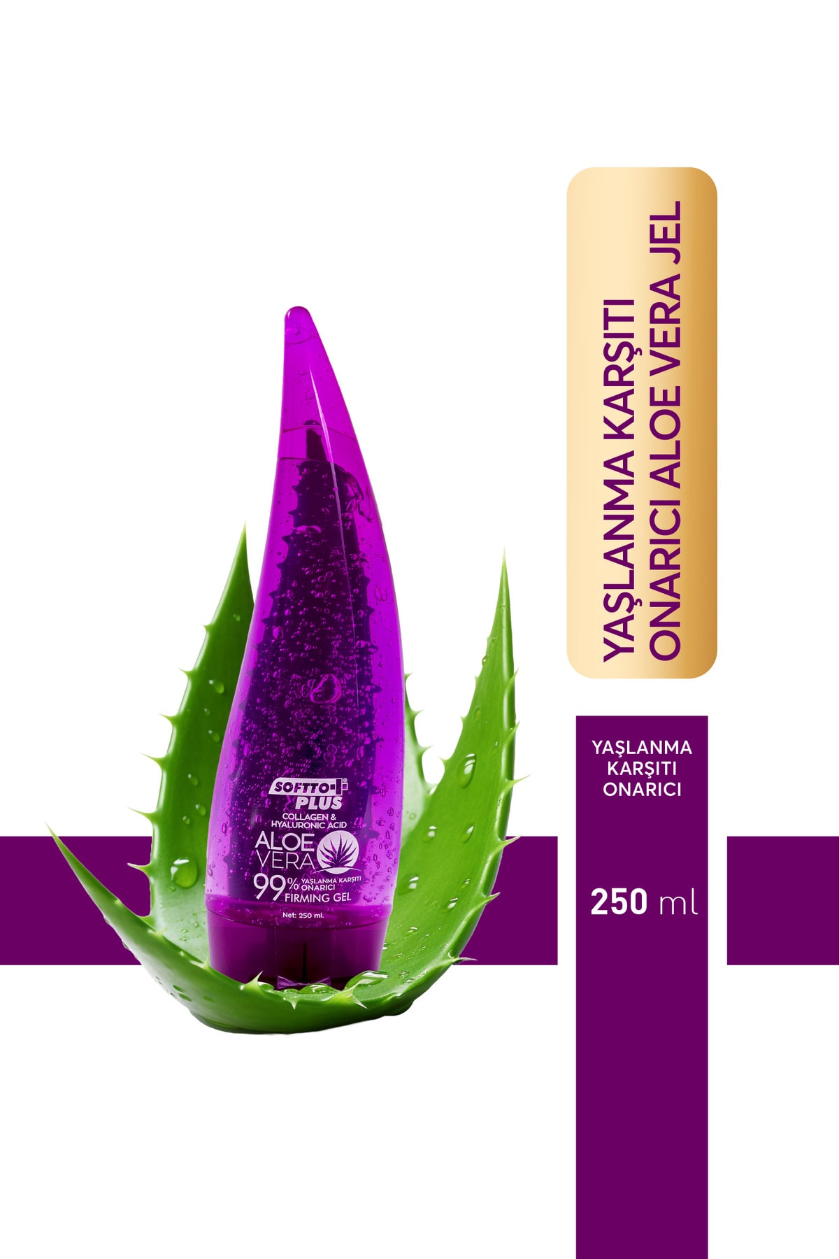 Yaşlanma Karşıtı Aloe Vera Jel 250 Ml