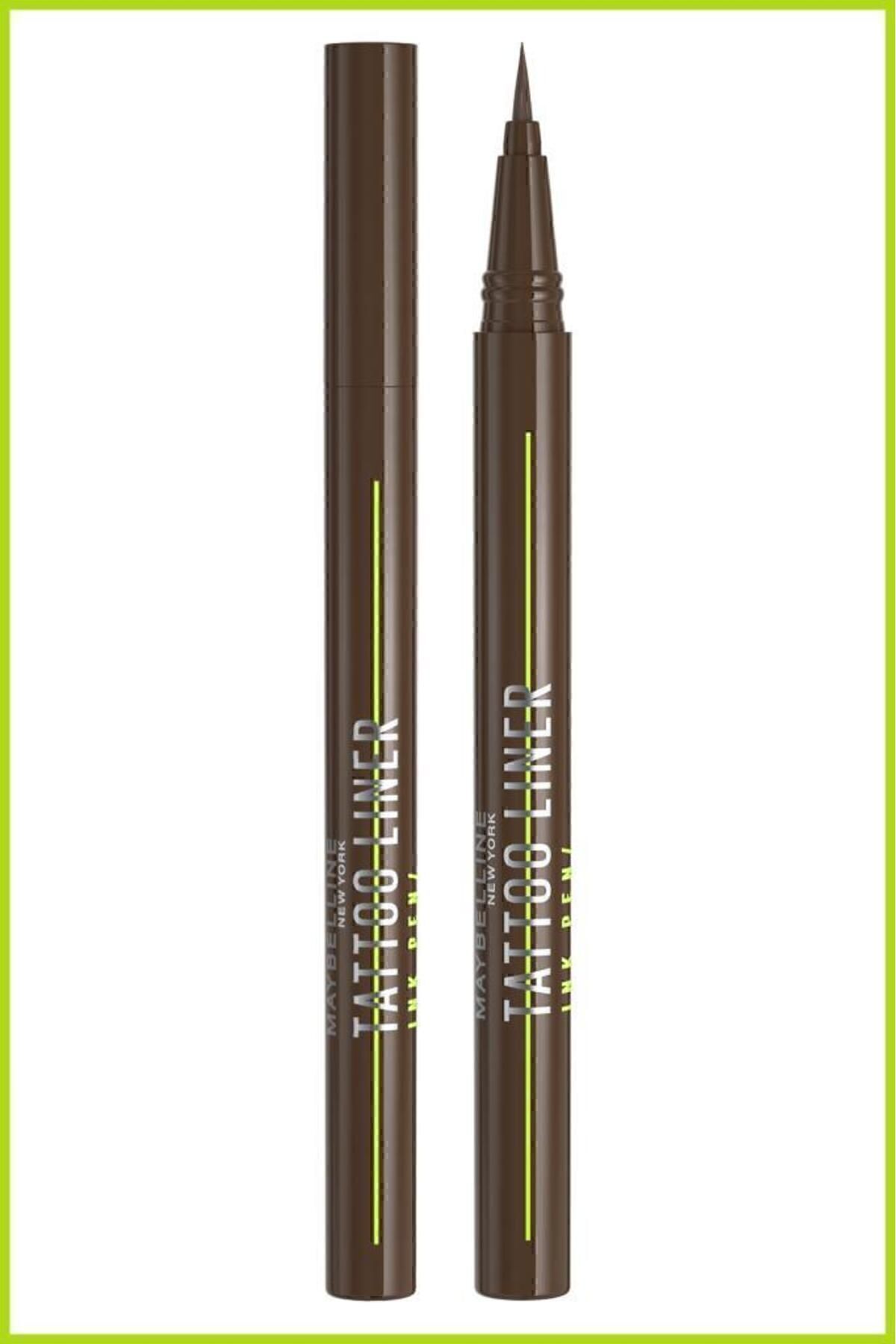 Tattoo Liner Ink Pen - Pitch Brown Kahverengi